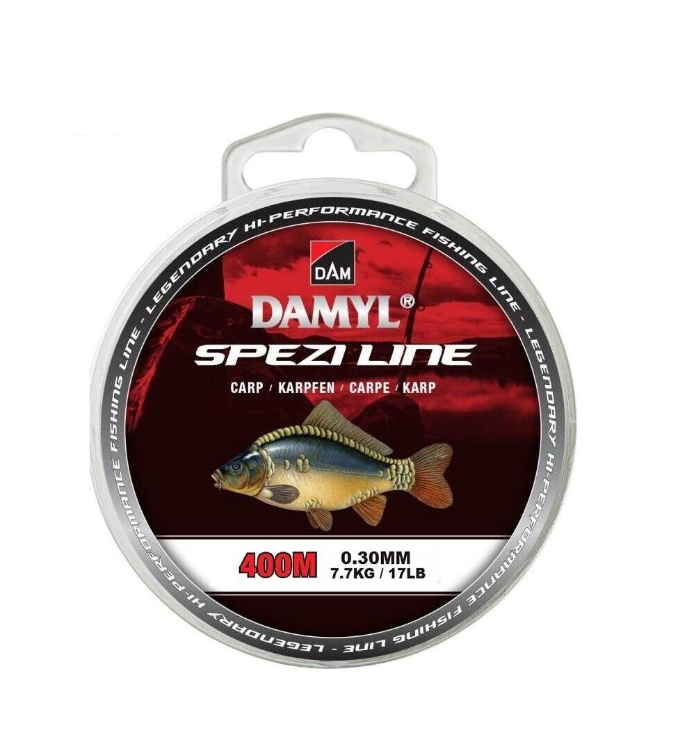 DAM Fishing Angelschnur Damyl Carp Karpfen Line 0,35mm Spezi 0,25mm Monofile - Angelschnur