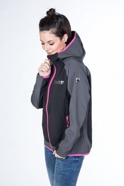 DEPROC Active Softshelljacke XLight CAVELL Women CS Funktionsjacke & Outdoorjacke auch in Großen Größen erhältlich