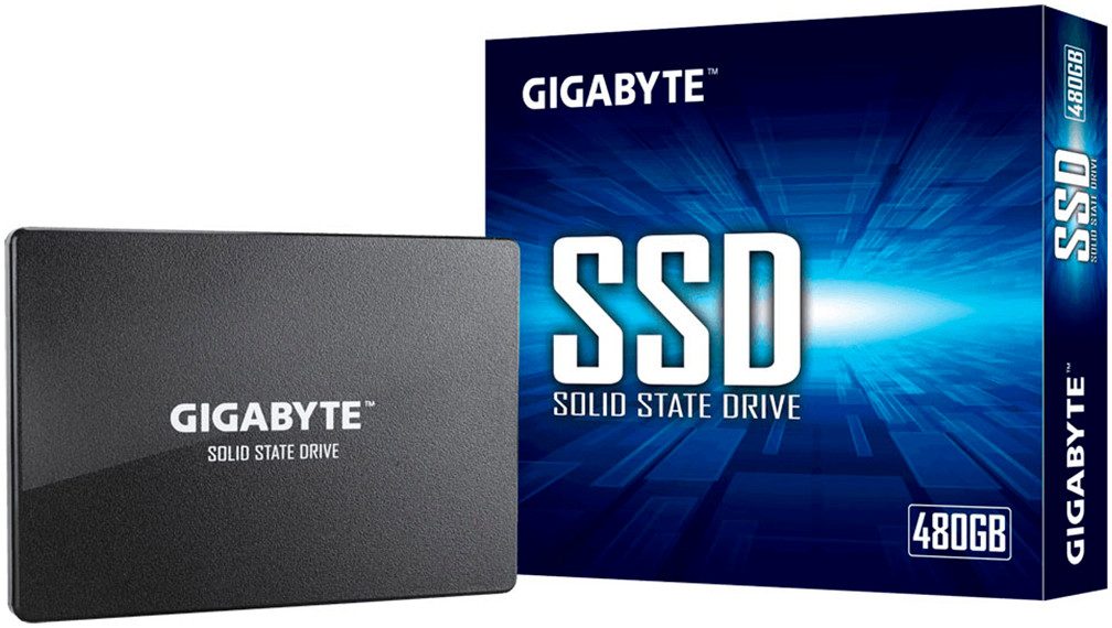 Gigabyte 480GB 2,5" Serial ATA III interne SSD (480 GB) 2.5" 550 MB/S Lesegeschwindigkeit, 480 MB/S Schreibgeschwindigkeit