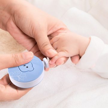 Baby Ja Baby-Fußnagelknipser Elektrische Baby Nagelfeile, Maniküre-Pediküre-Set, Baby Nagelfeile, Mit 6 Schleifköpfen