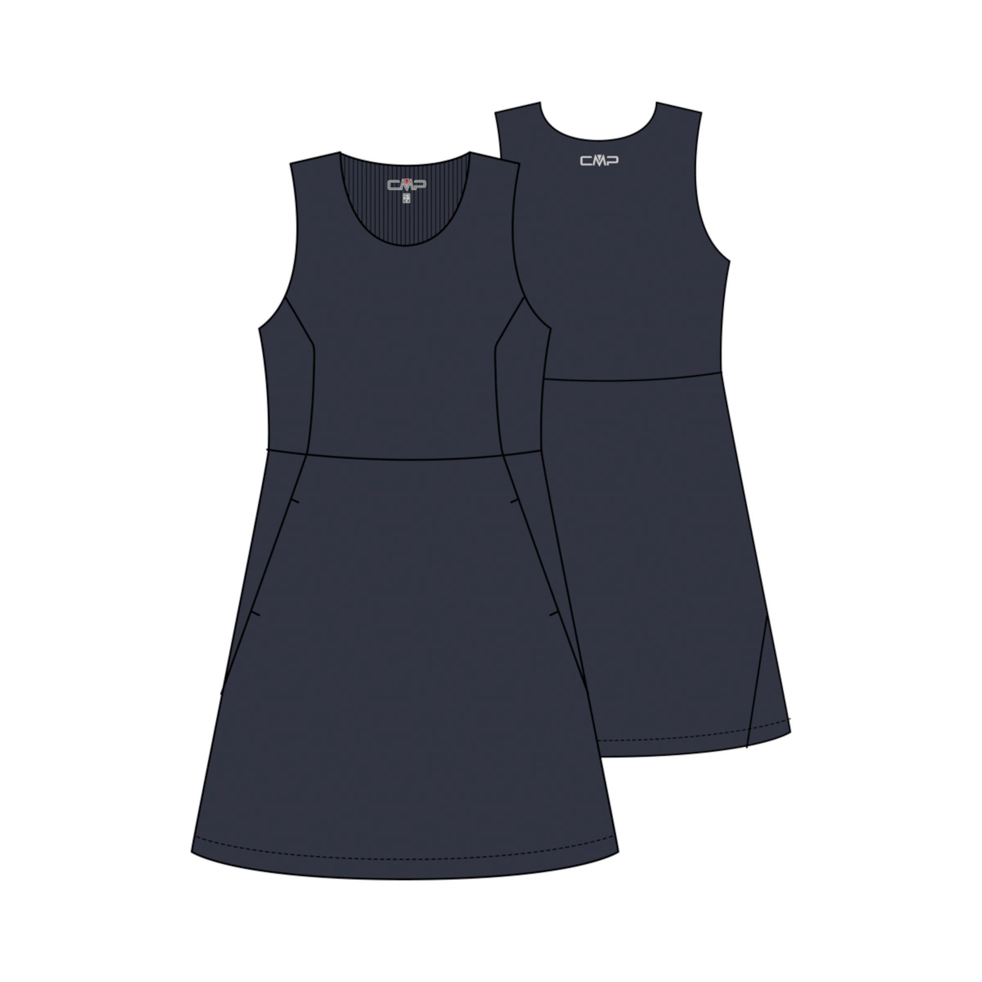 CMP Jerseykleid CMP Damen Kleid Woman günstig online kaufen