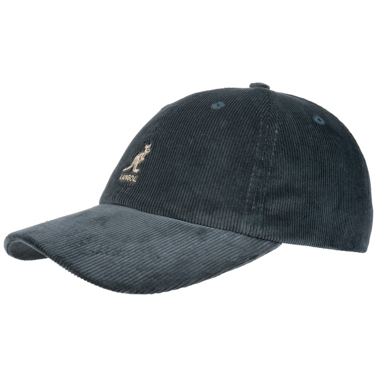 Kangol Baseball Cap (1-St) Cordcap Metallschnalle dunkelgrün
