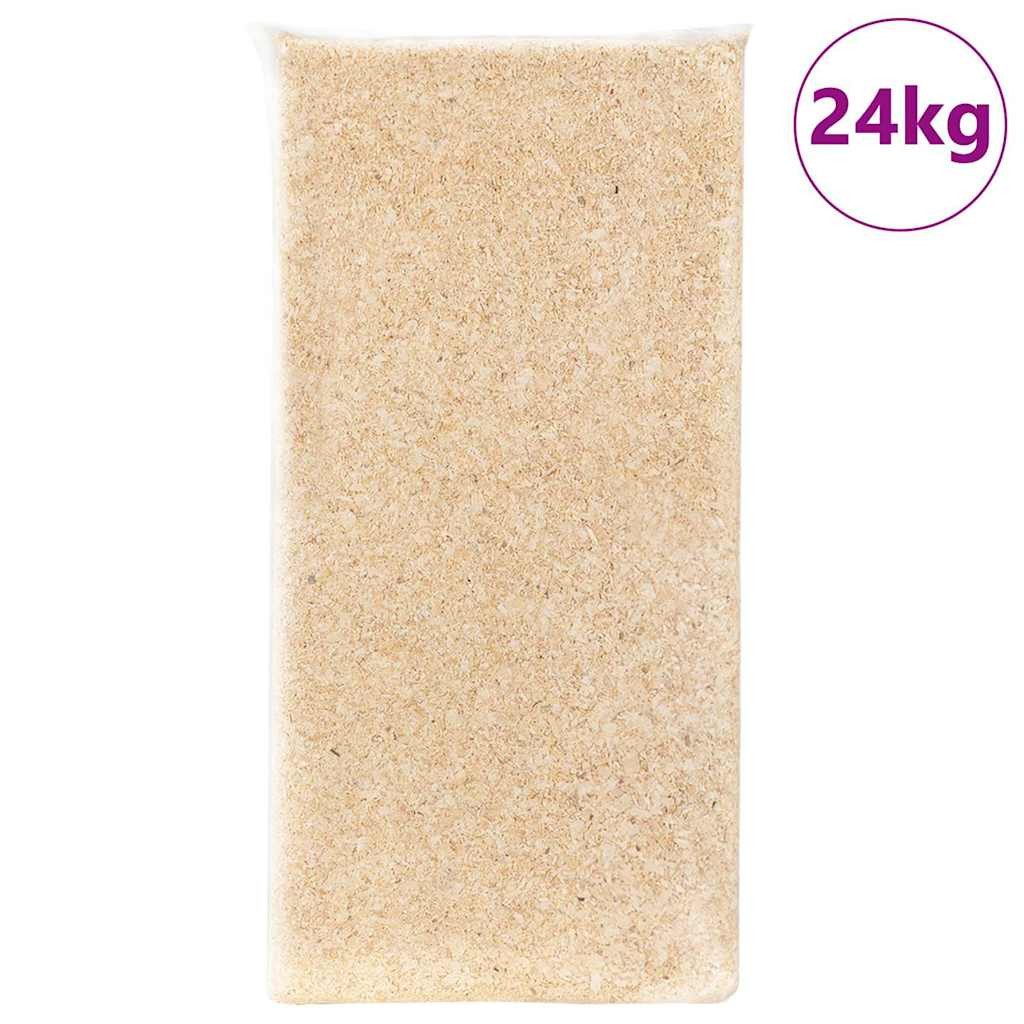 vidaXL Holzpellet-Einstreu Holzspäne für Tiereinstreu Weichholz 24 kg