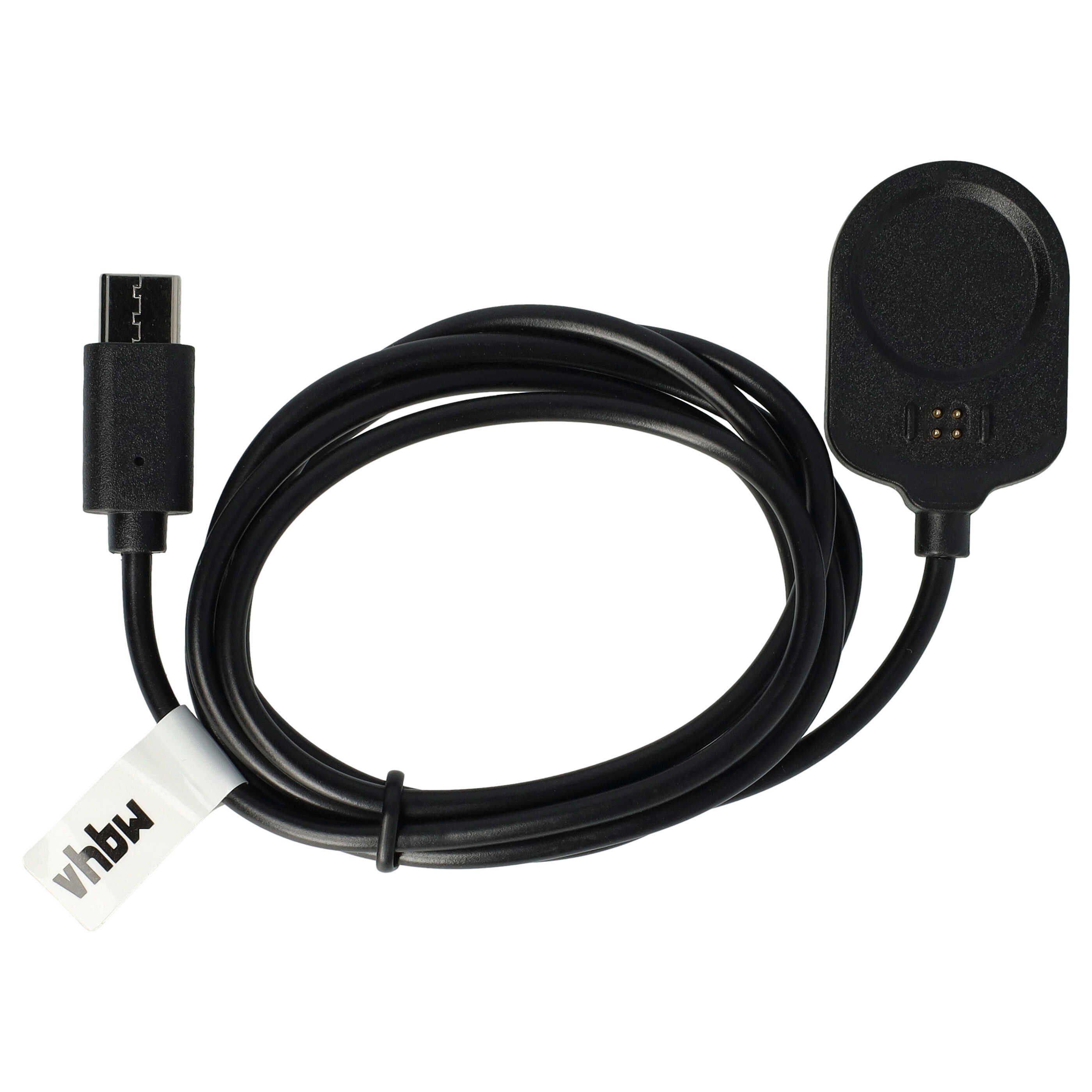 vhbw USB Ladekabel passend für Garmin MARQ Athlete 2. Generation GPS-Sportu Smartwatch-Ladekabel, (100.0 cm)