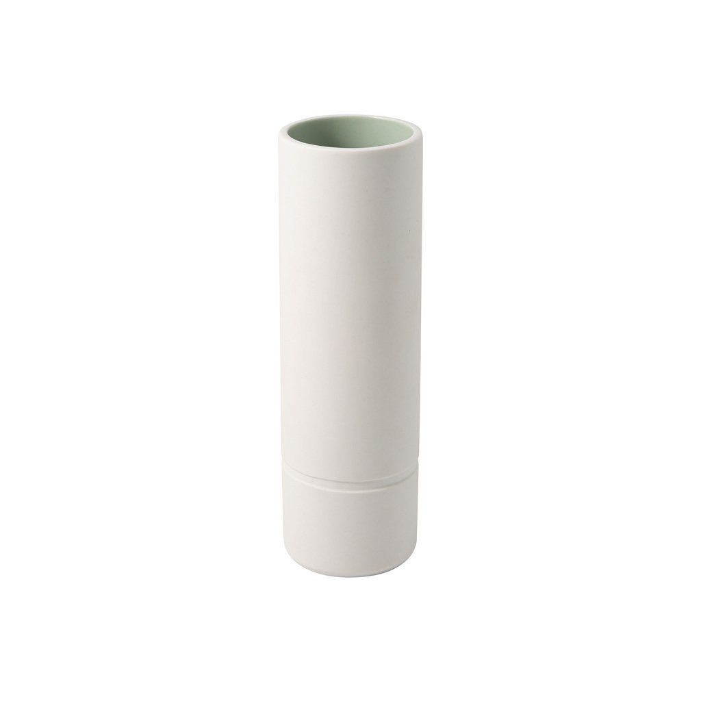 like. by Villeroy & Boch Dekovase it‘s my home große Vase, 6x20 cm, Grün/Weiß (1 St) | Dekovasen