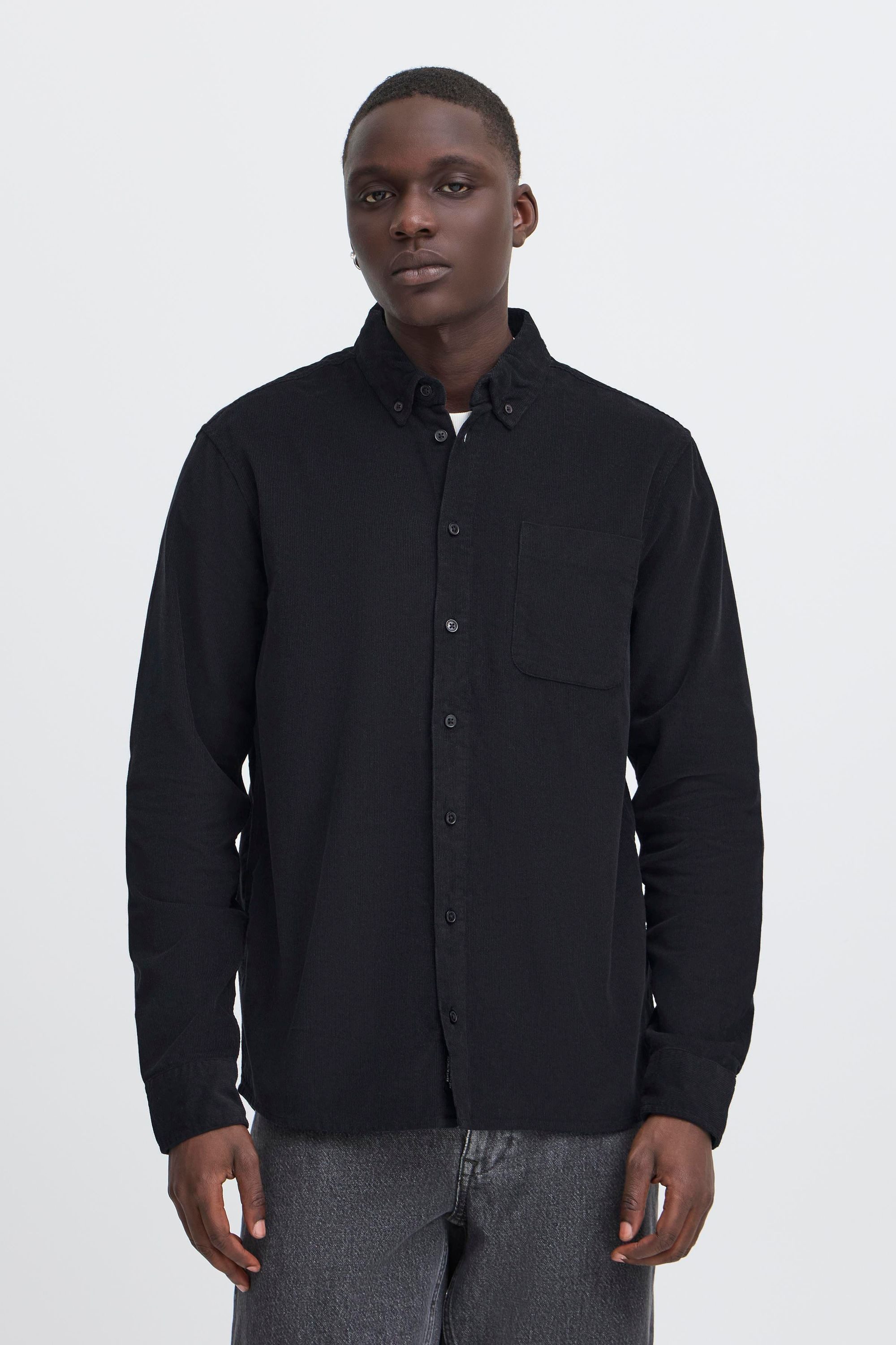 Blend Langarmhemd BHDEMIR Stilvolles Cordhemd mit Brusttasche günstig online kaufen