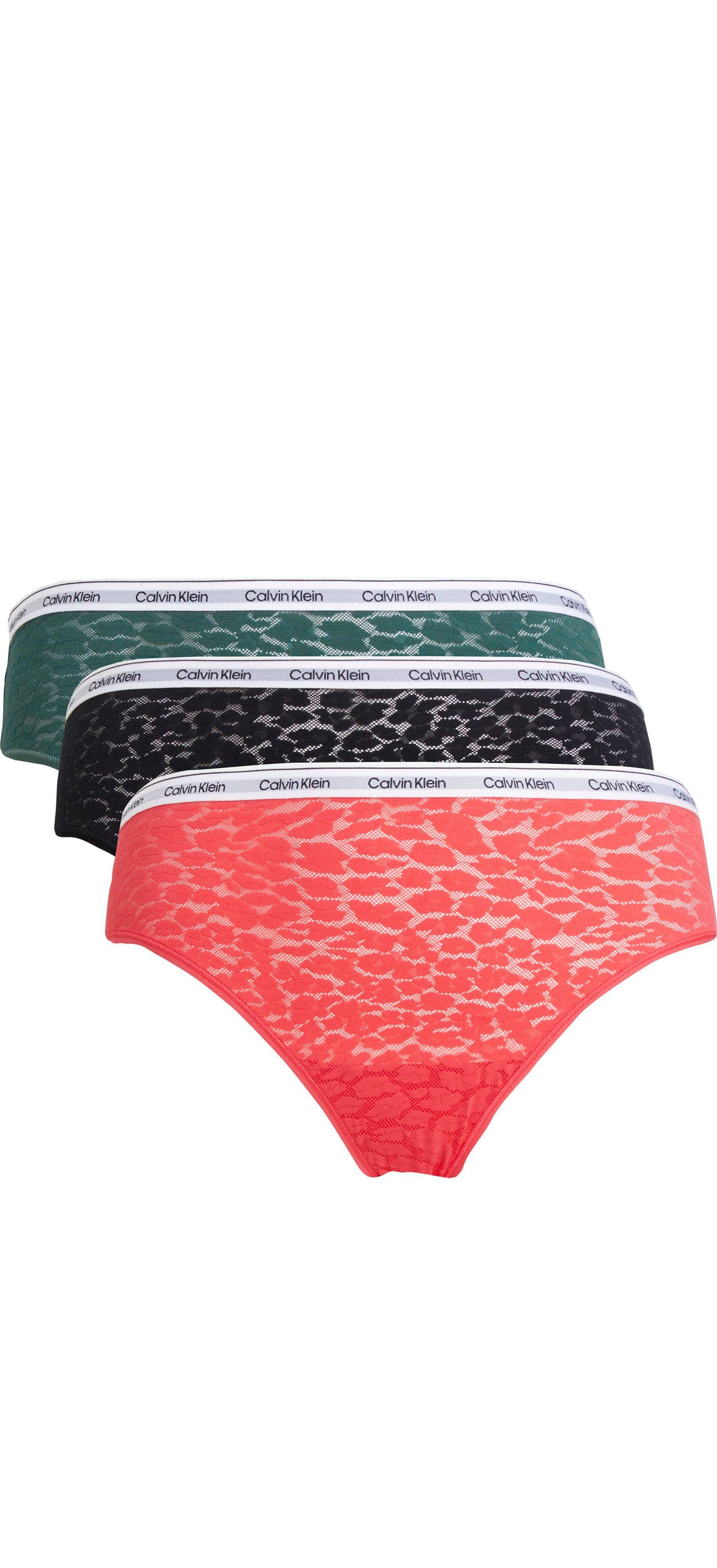 Underwear Size Größen Bikinislip Klein Plus (Packung, 3er-Pack) BIKINI in 3PK Calvin (FF)
