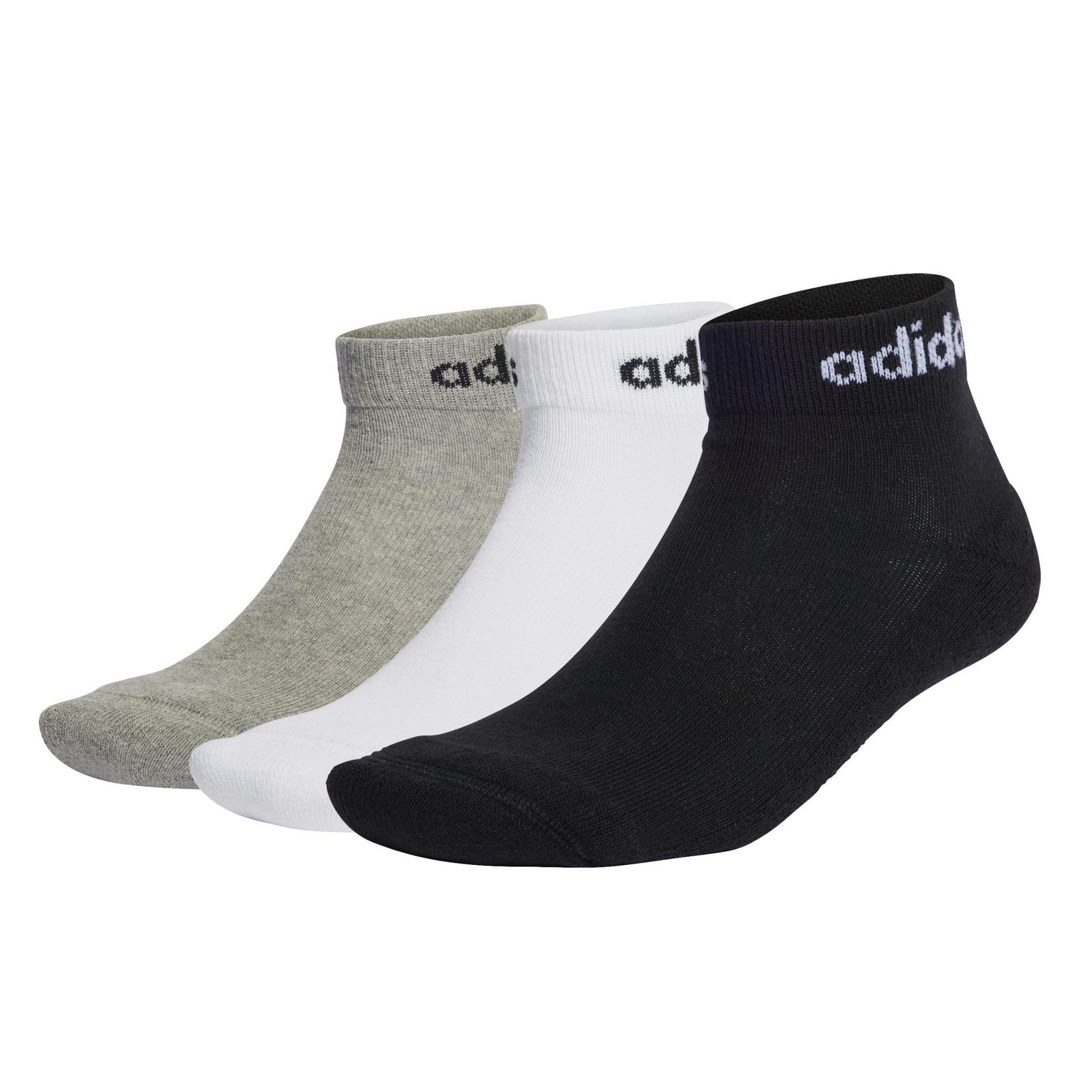 Med Grey Heather/White/Black