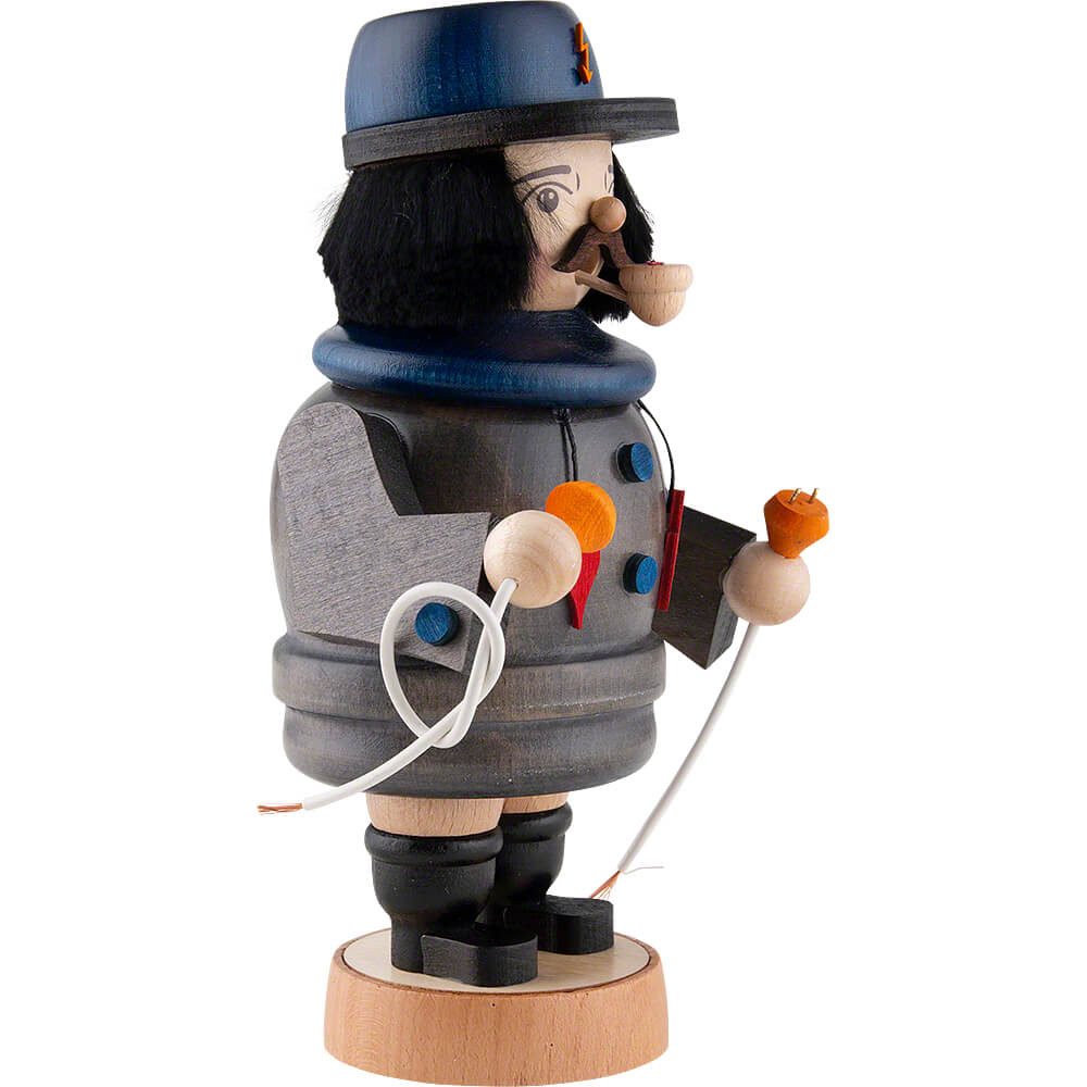 Lenk und Sohn Räuchermännchen Elektriker (19cm) Räuchermann von Kunstgewerbe Lenk & Sohn