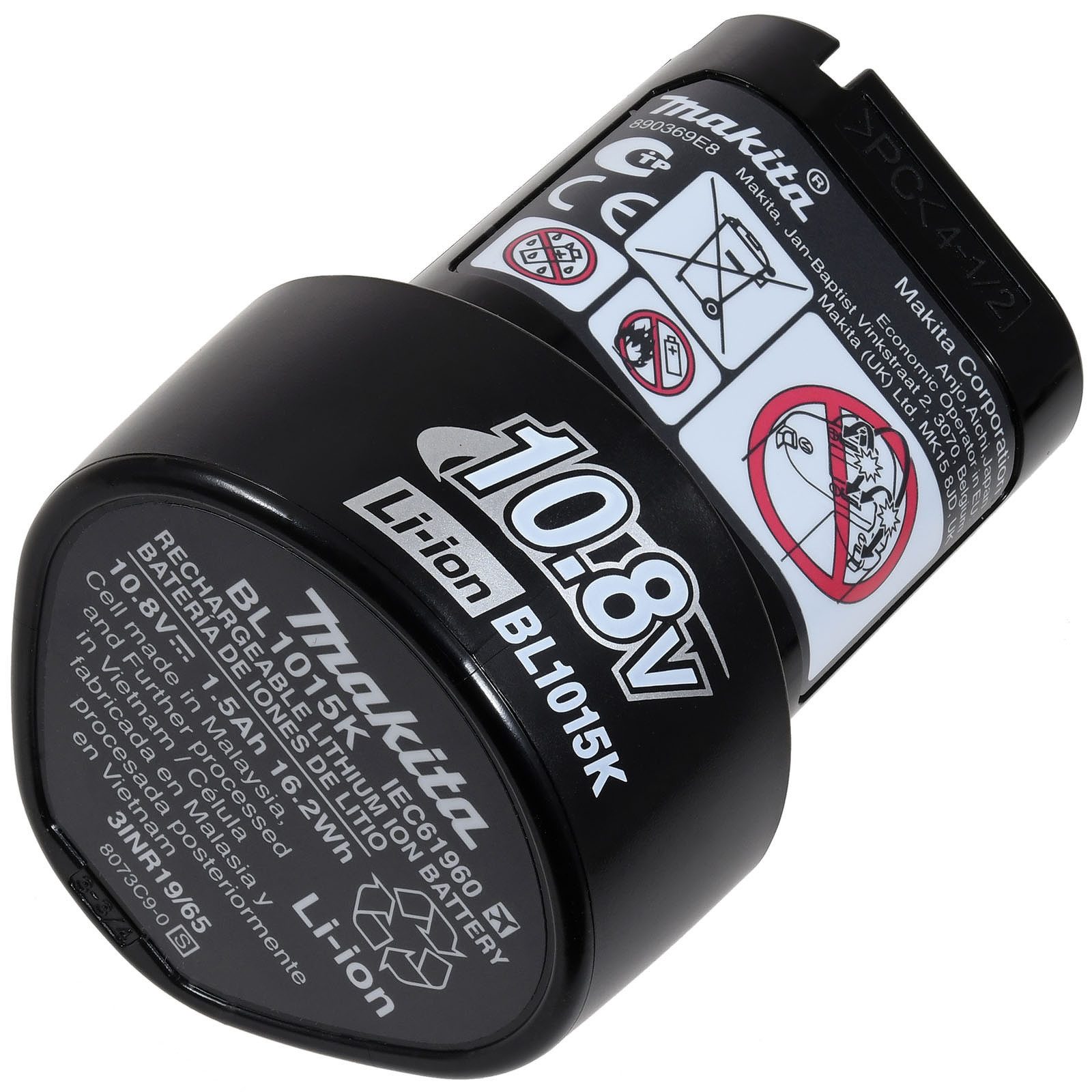 Makita Akku Typ BL1015K passend für Makita DF330 ML102 10,8V 1500mAh Akku 1500 mAh (10.8 V)