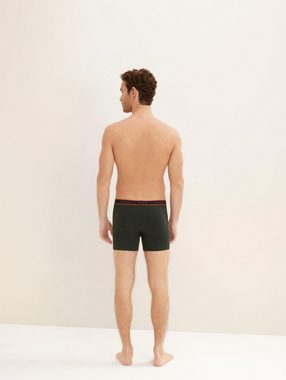 TOM TAILOR Boxershorts Long Pants im Dreierpack