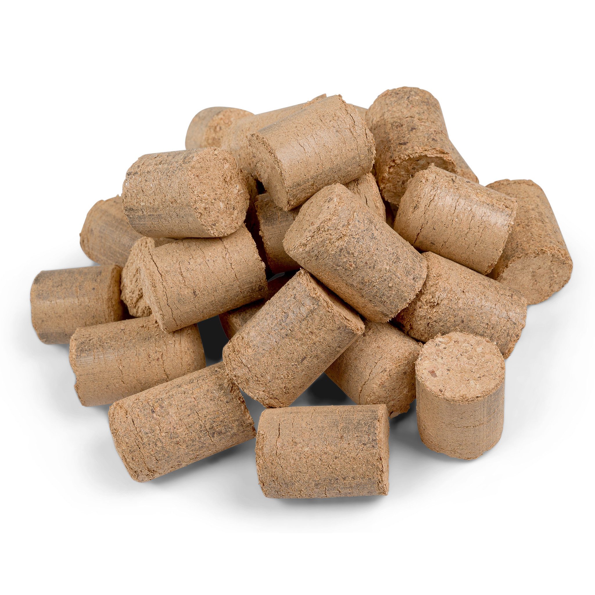 Woodsellers Holzbriketts Holzbriketts - 20kg im Karton, (1-St), Woodsellers Feuerfutter - Holzbriketts - Idealer Brennstoff - á 20 kg