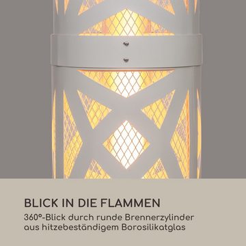 blumfeldt Terrassenstrahler Goldflame Style, 11200 W, elektrische Gasheizgerät terrassenheizstrahler Outdoor