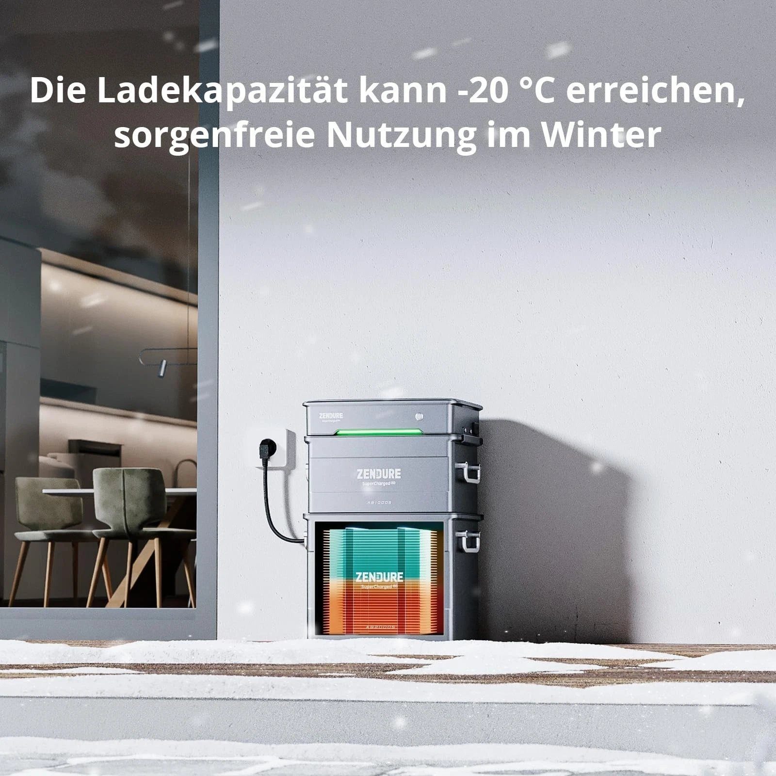 Zendure Balkonkraftwerk Zendure AB2000L SolarFlow Erweiterungsakku 1920Wh, 1680 W – Bild 3 von 5