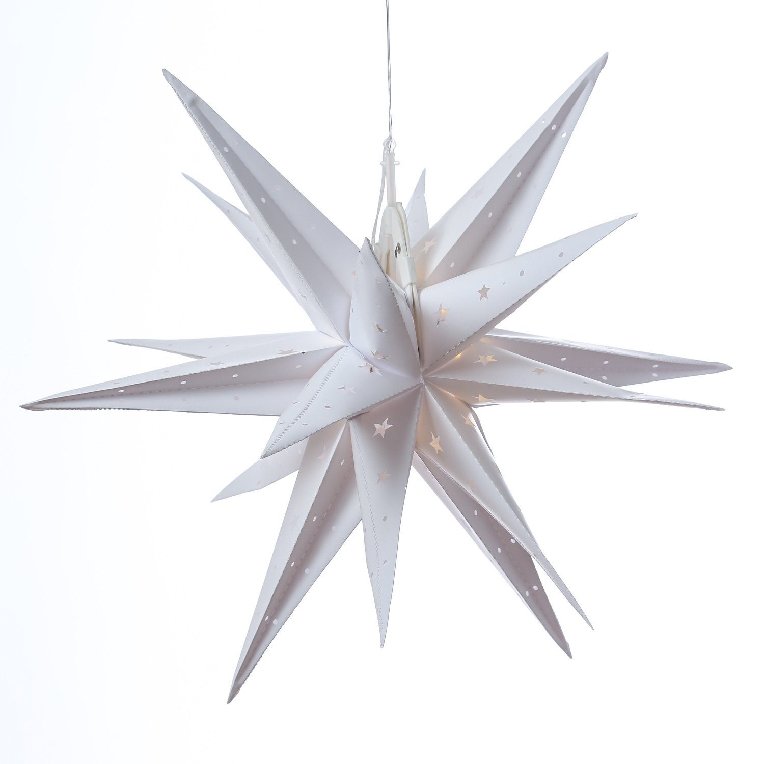 MARELIDA LED-Stern für außen LED Outdoor 3D Stern Alice Leuchtstern hängend günstig online kaufen