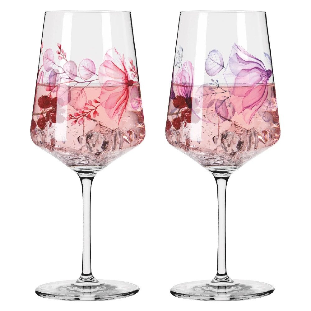 Cocktailglas Ritzenhoff Sommersonett Sprizz 2er Set #21 #22 K. Kolberg F25
