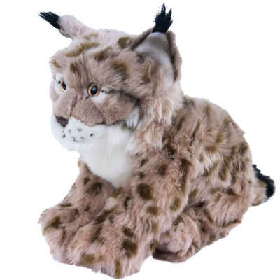 Teddys Rothenburg Kuscheltier Luchs 27 cm sitzend Plüschluchs Plüschtier