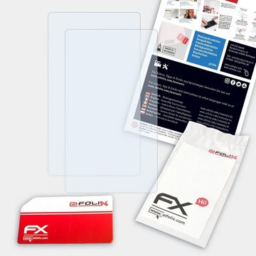 atFoliX Schutzfolie Displayschutz für Sportstech Laufband F50, (2 Folien), Ultraklar und hartbeschichtet