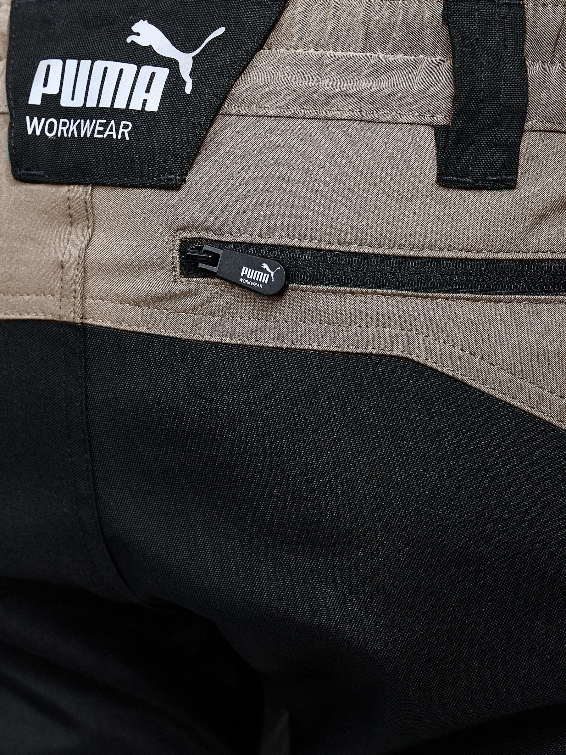 PUMA Workwear Outdoorhose Wanderhose Herren - Outdoor Hosen für Herren, Verstellbare Knopfleiste Verstärktes Nylon für Langlebigkeit - 4-Wege-Stretch - Atmungsaktiv