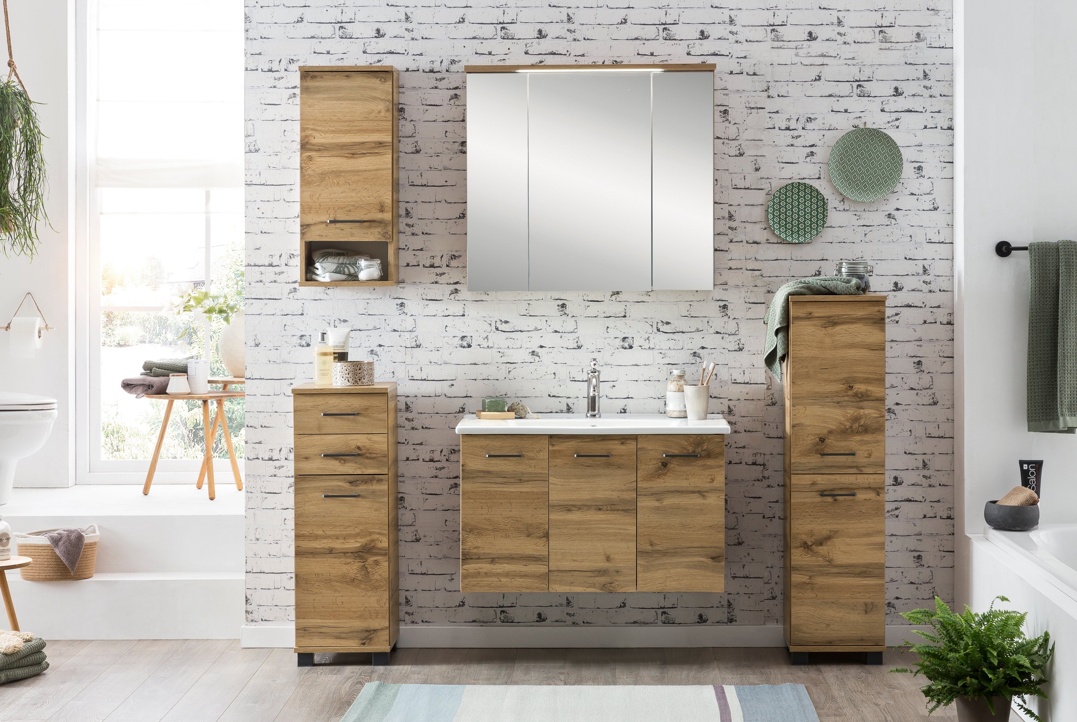 Schildmeyer Hängeschrank Nora, Hängeschrank, Made in Germany, B: 30 cm Solide Verarbeitung - Dieses Produkt ist in Deutschland gefertigt