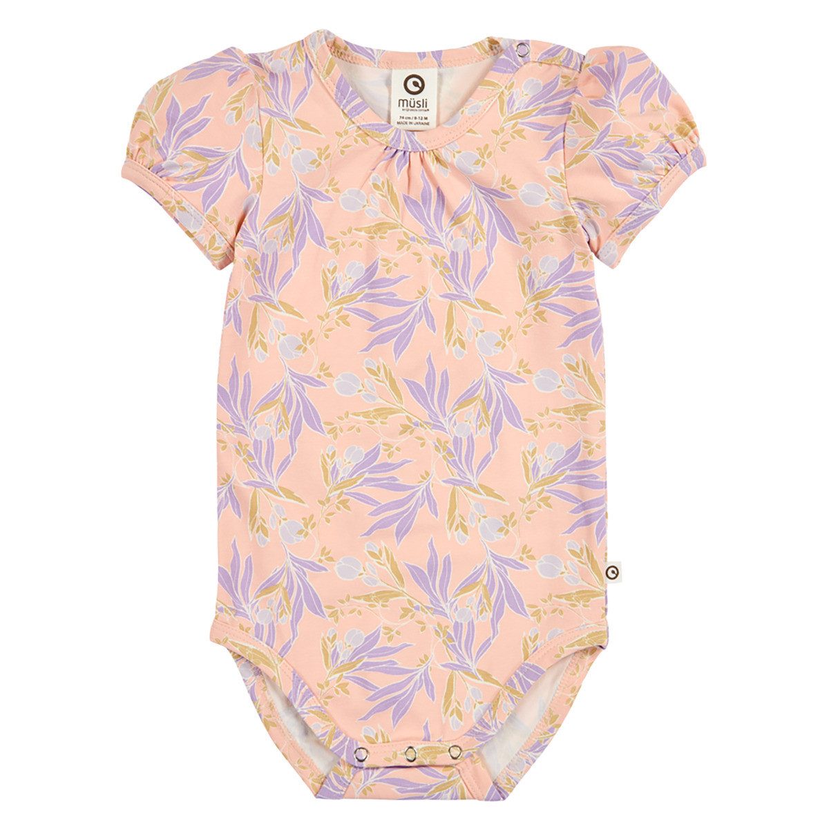 Müsli by GREEN COTTON Kurzarmbody 1581035600 Mädchen (1-tlg) Babybody mit kurzen Ärmeln, Bodysuit, Babybody, Einteiler, Basic-Body