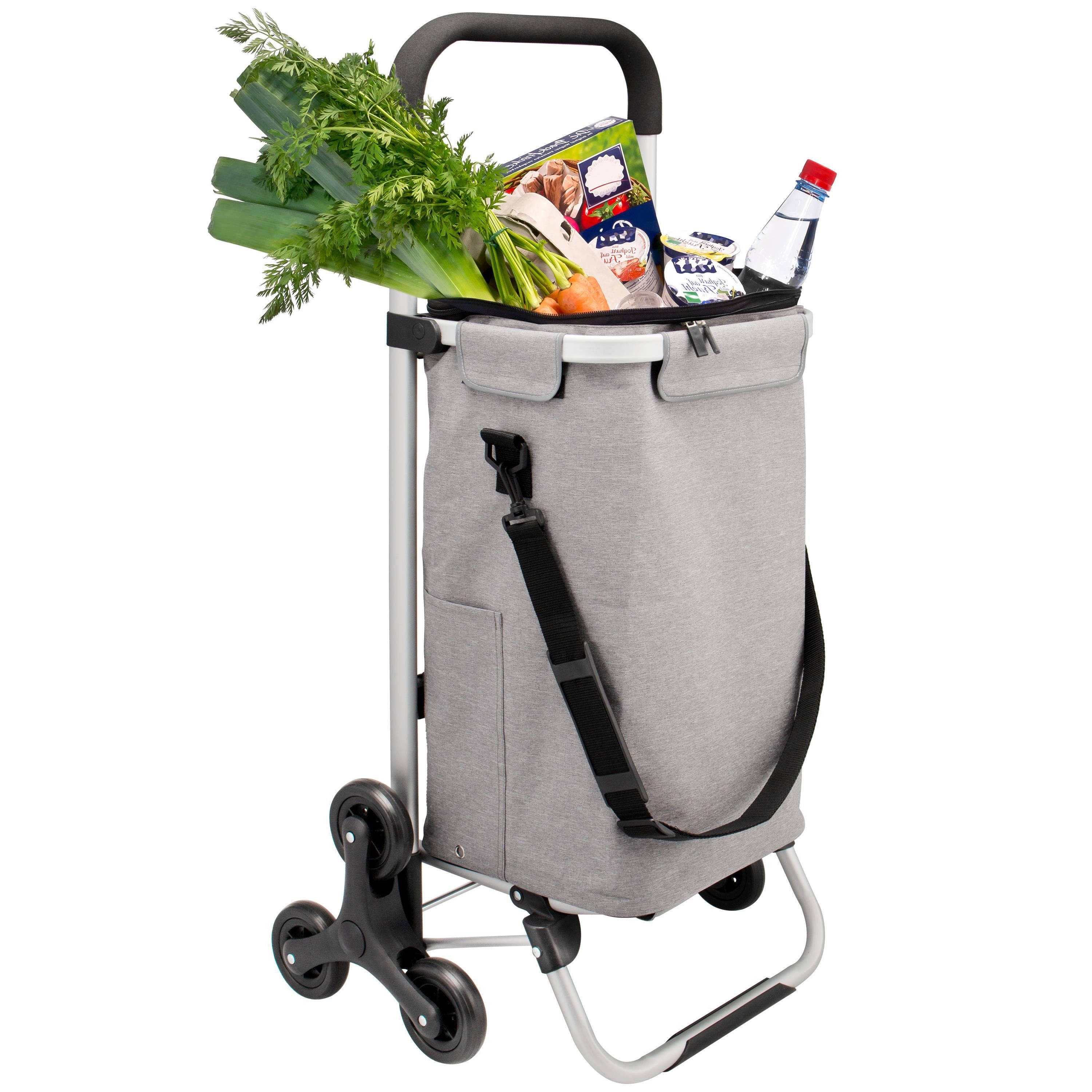 bremermann Einkaufstrolley Einkaufstrolley DREBBER - 45 L Kapazität, grau, 45 l