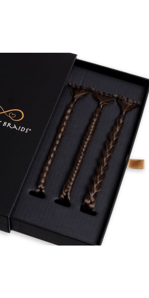 Infinity Braids Kunsthaar-Extension Infinity Braids Infinity Braidies Auburn Sugar