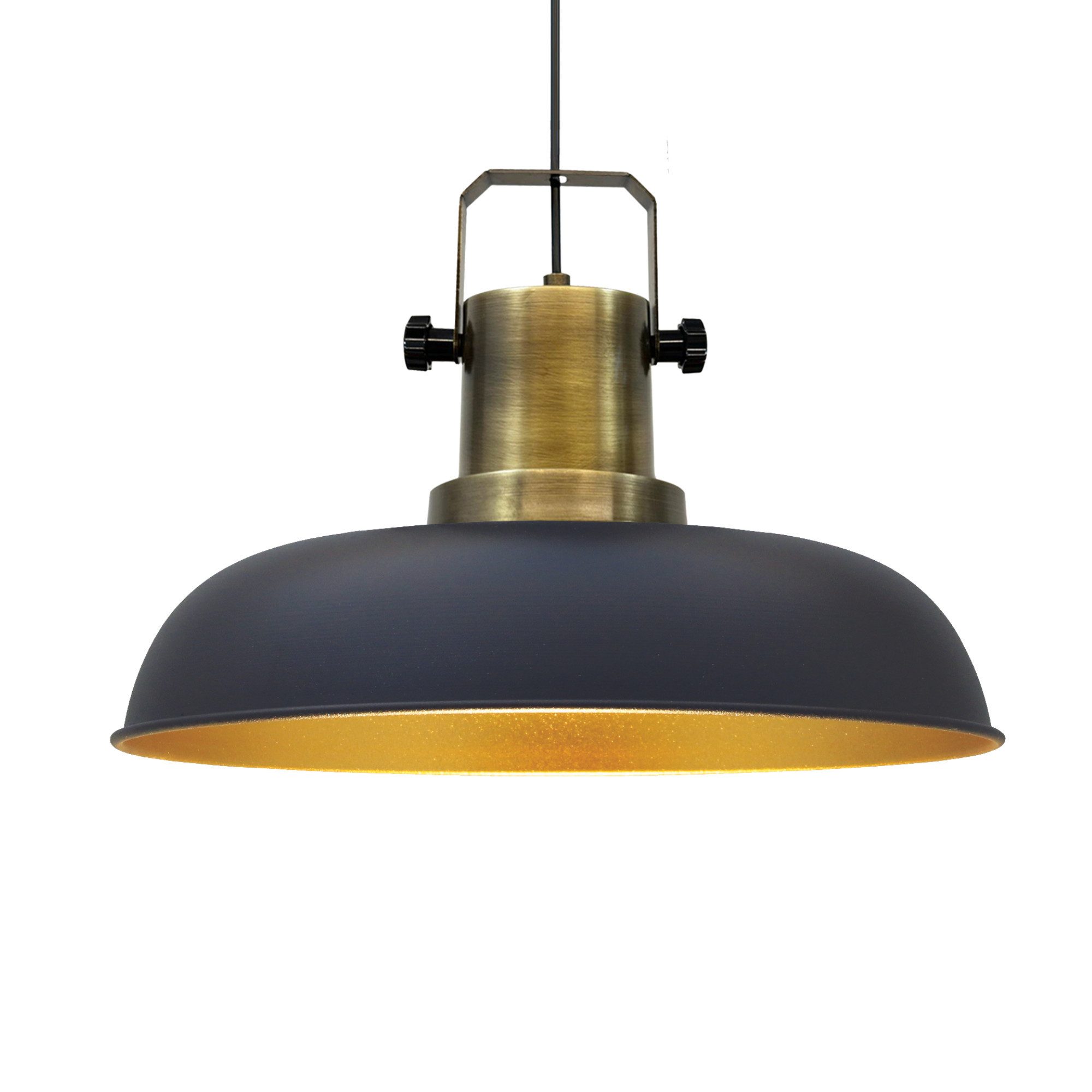 Bamyum Pendelleuchte Pendelleuchte Vintage Industrial 31cm Nota Küchenlampe Hängend Vintage, ohne Leuchtmittel