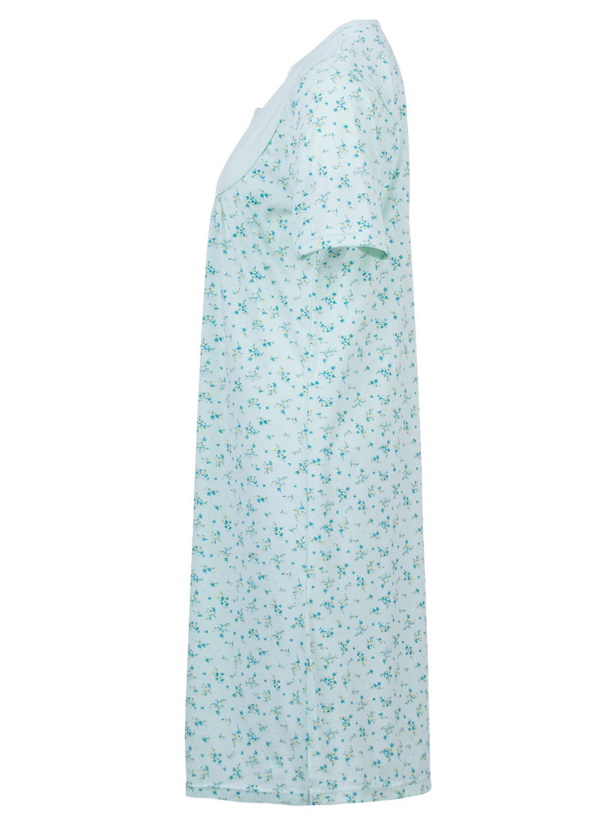 zeitlos Nachthemd Nachthemd Kurzarm - Zweigen/ Blüten günstig online kaufen