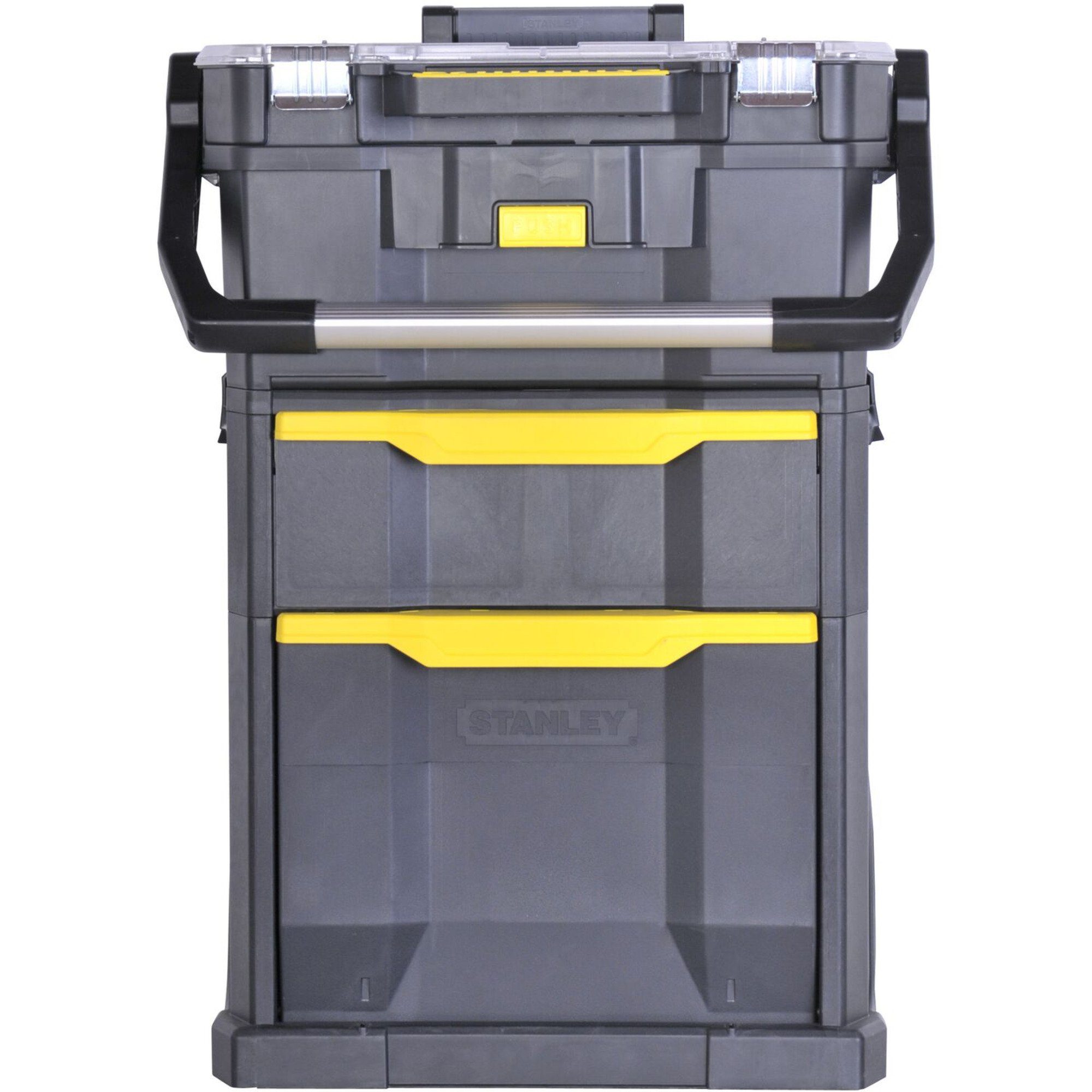 STANLEY Werkzeugkoffer Stanley Rollende Werkstatt Stanley 2-IN-1, Trolley