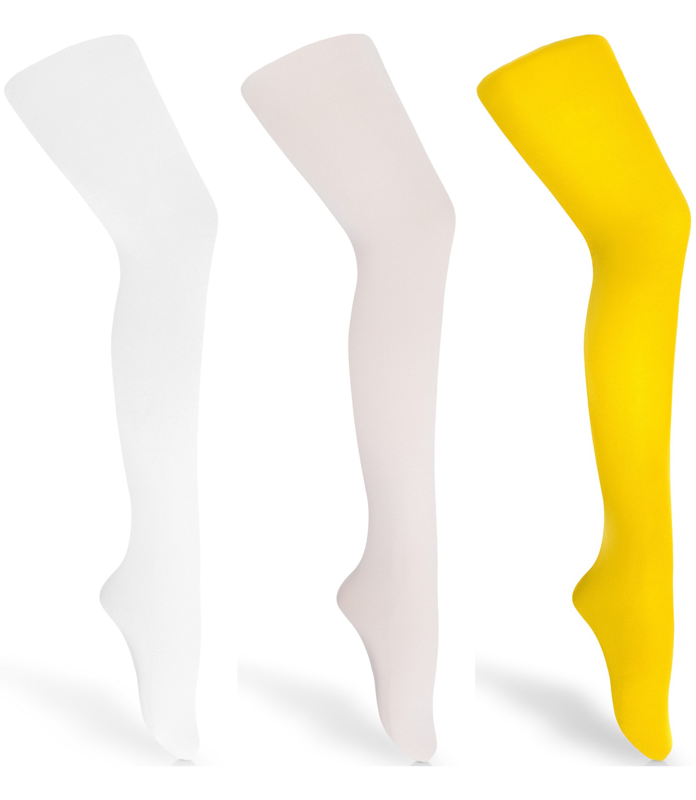 Merry Style Strumpfhose 3er Pack Kinder Strumpfhose für Mädchen Microfaser 60 DEN WL-010 60 DEN (1 St)