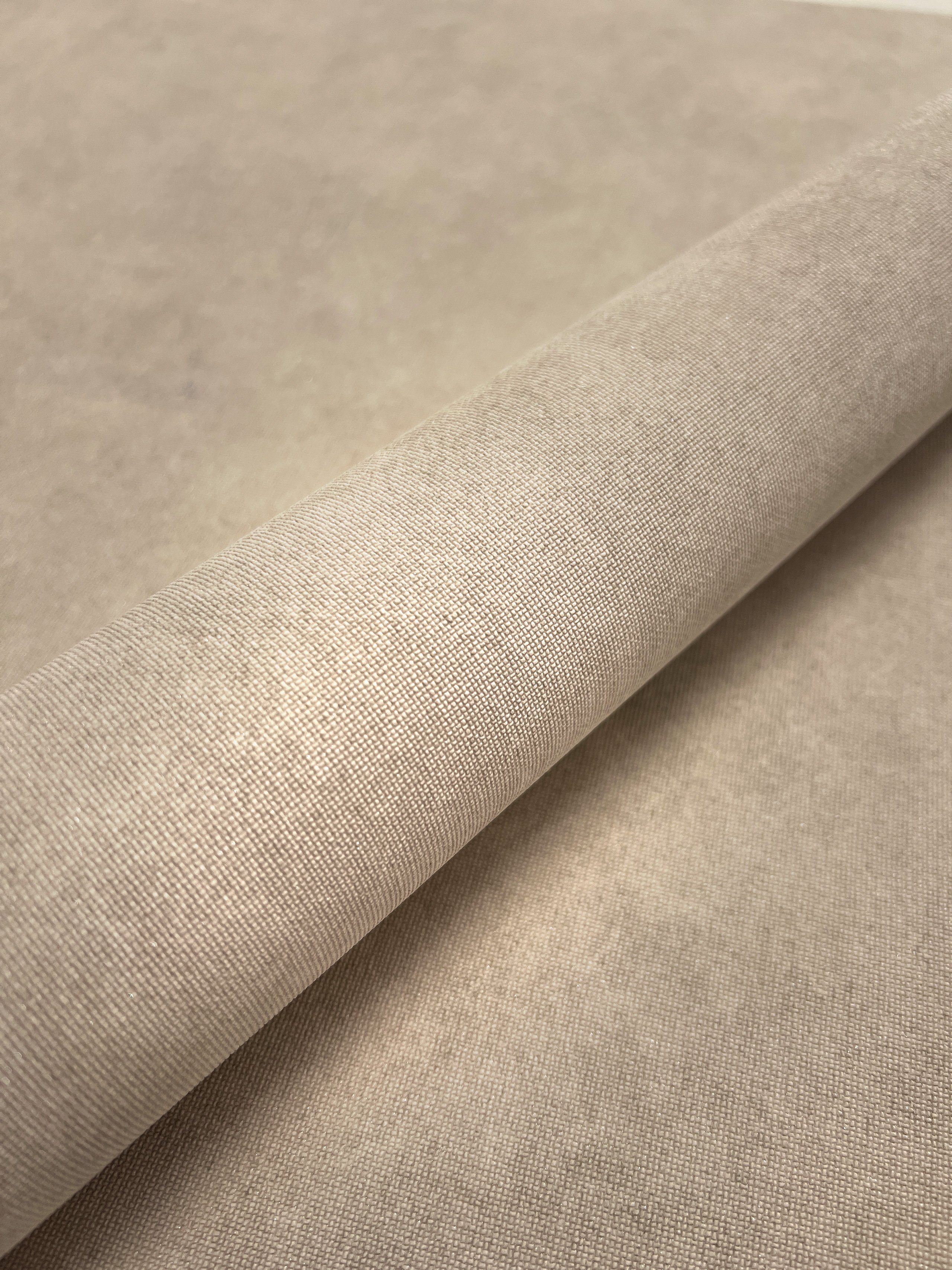 Newroom Vliestapete Zeno Helltaupe Tapete Mustertapete Unifarbe, Textil-Opt günstig online kaufen