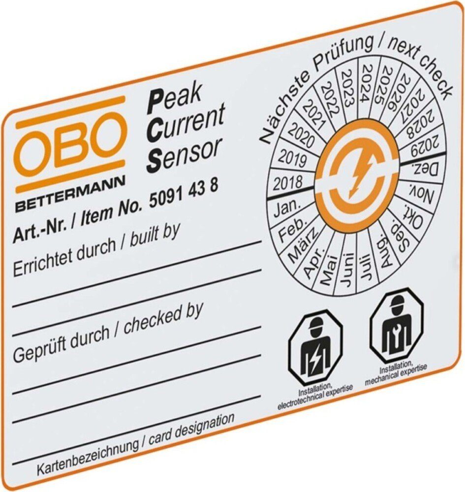 OBO BETTERMANN Klemmen OBO Bettermann Magnetkarte PCS (VE10)
