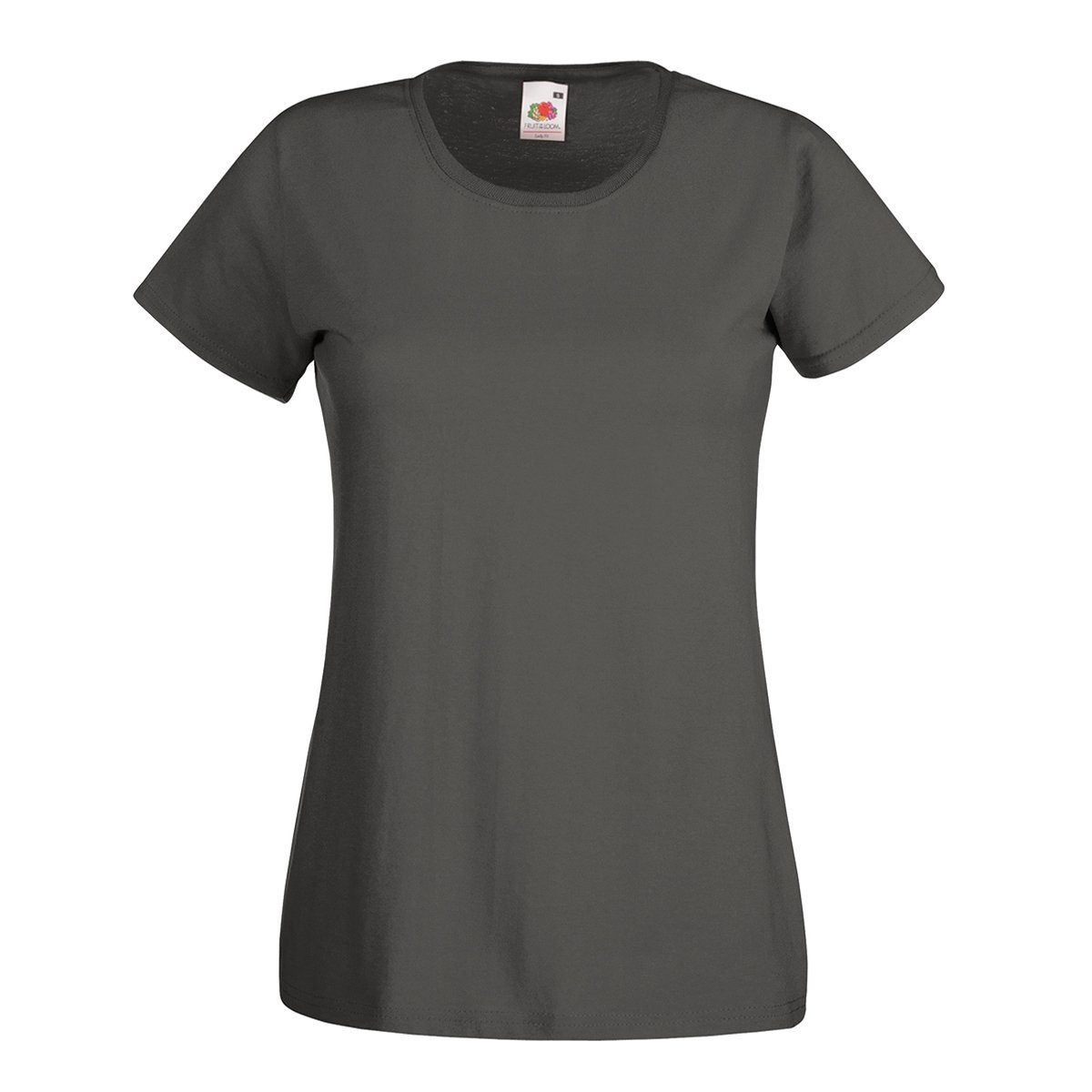 Fruit of the Loom Rundhalsshirt Fruit of the Loom Valueweight T Lady-Fit