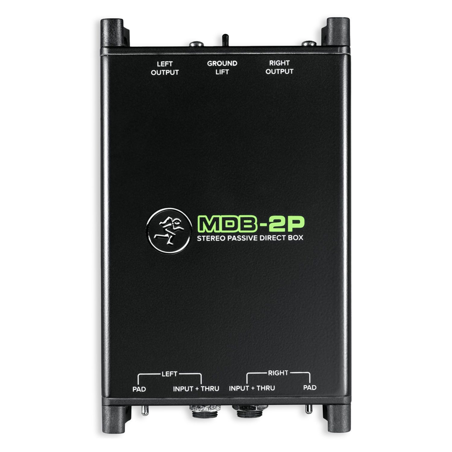 MACKIE Mackie DI-Box MDB-2P Passive Stereo Direct Box Digitales Aufnahmegerät (Passive Stereo Direct Box)