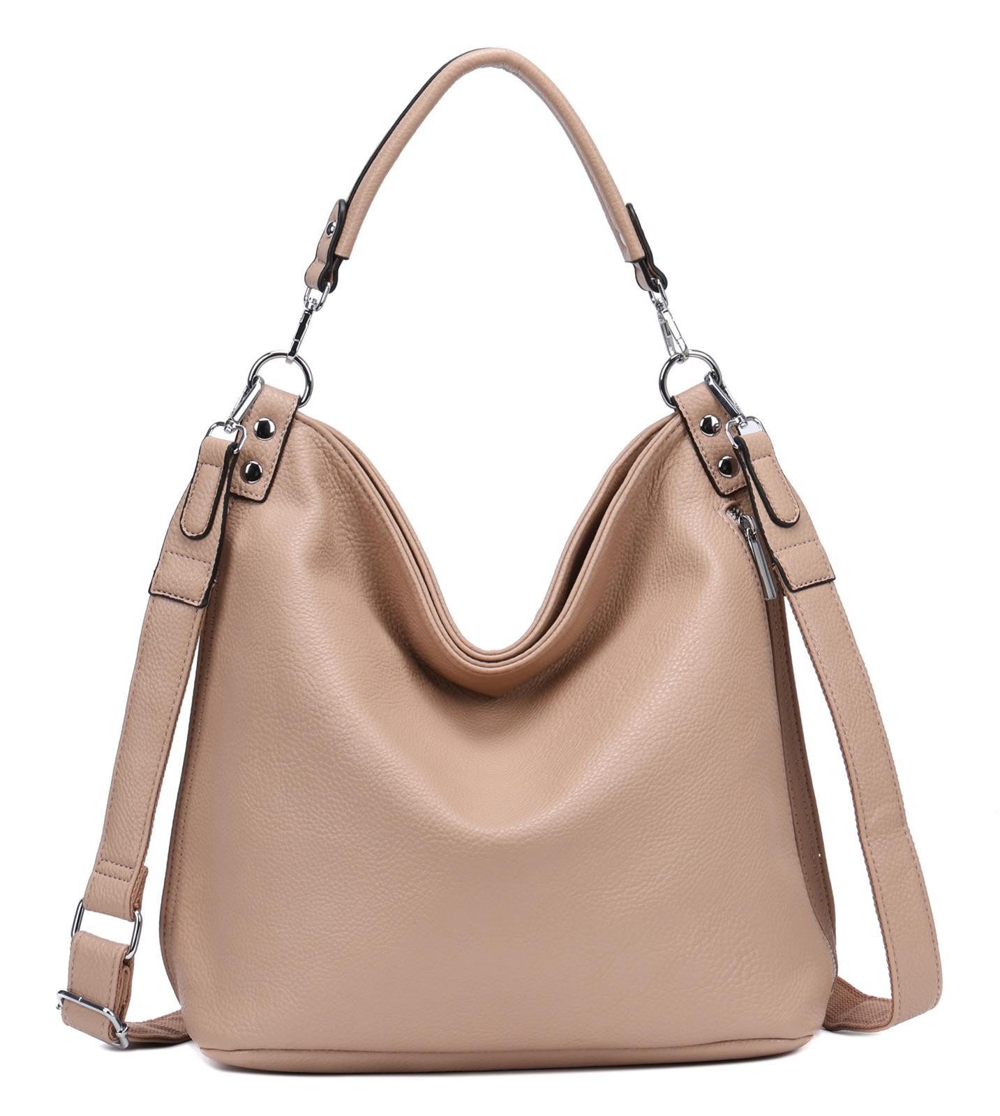 Schultertasche DAMEN XXL SHOPPER HOBO Cross Over Body Bag Umhängetasche Weekender