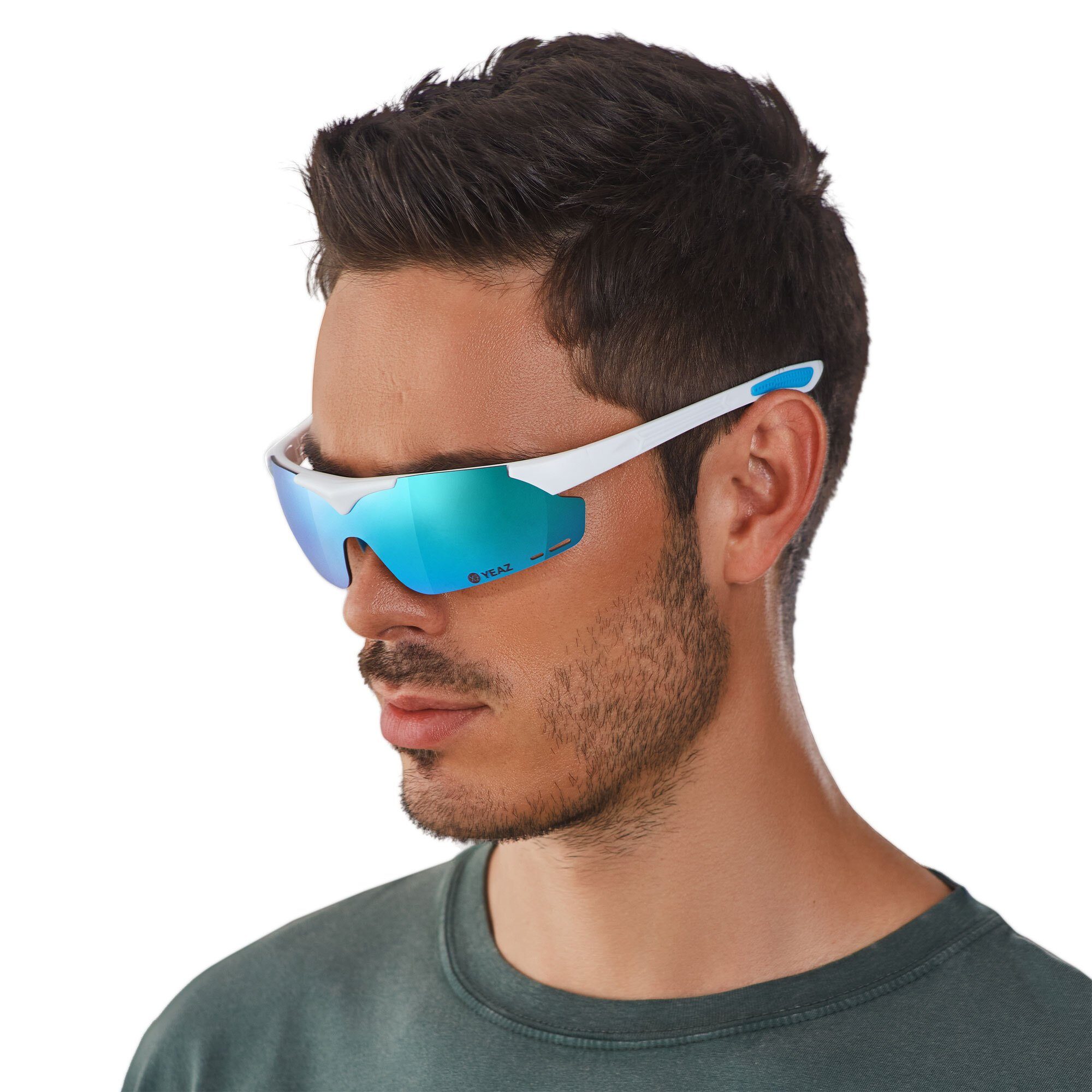 YEAZ Sportbrille SUNUP set magnet-sport-sonnenbrille, Sport-Sonnenbrille mit Magnetsystem