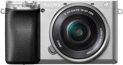 Sony Alpha 6100 Kit mit SELP1650 Systemkamera (SELP1650, 24,2 MP, Bluetooth, NFC, WLAN (Wi-Fi)