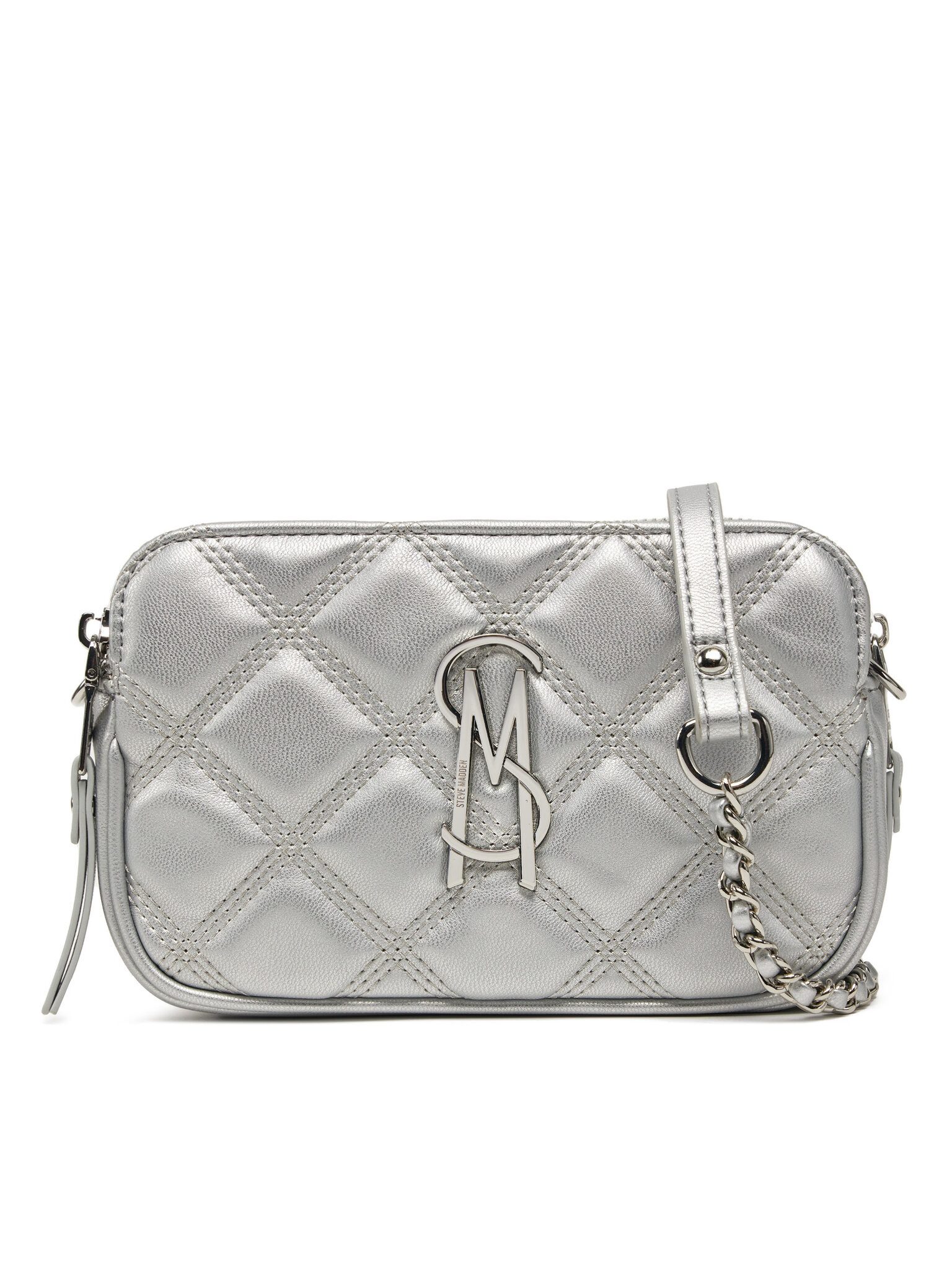 Handtasche Steve Madden Handtasche Bmarvis SM13001088 Silberfarben