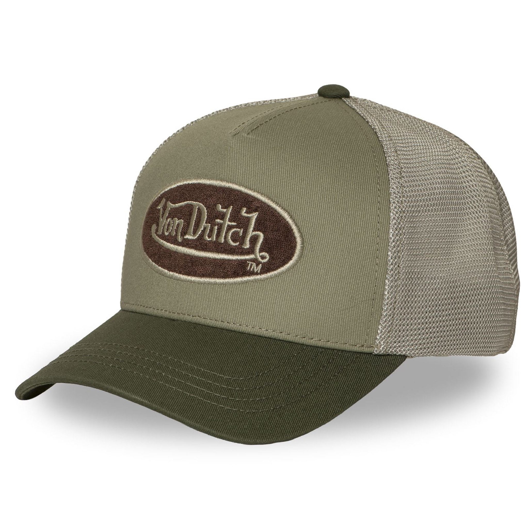 Von Dutch Trucker Cap Von Dutch Originals Trucker Cap - CALIFORNIA TERRY PATCH Mesh (Basecap, Basecap, Meshcap, Trucker Kappe)