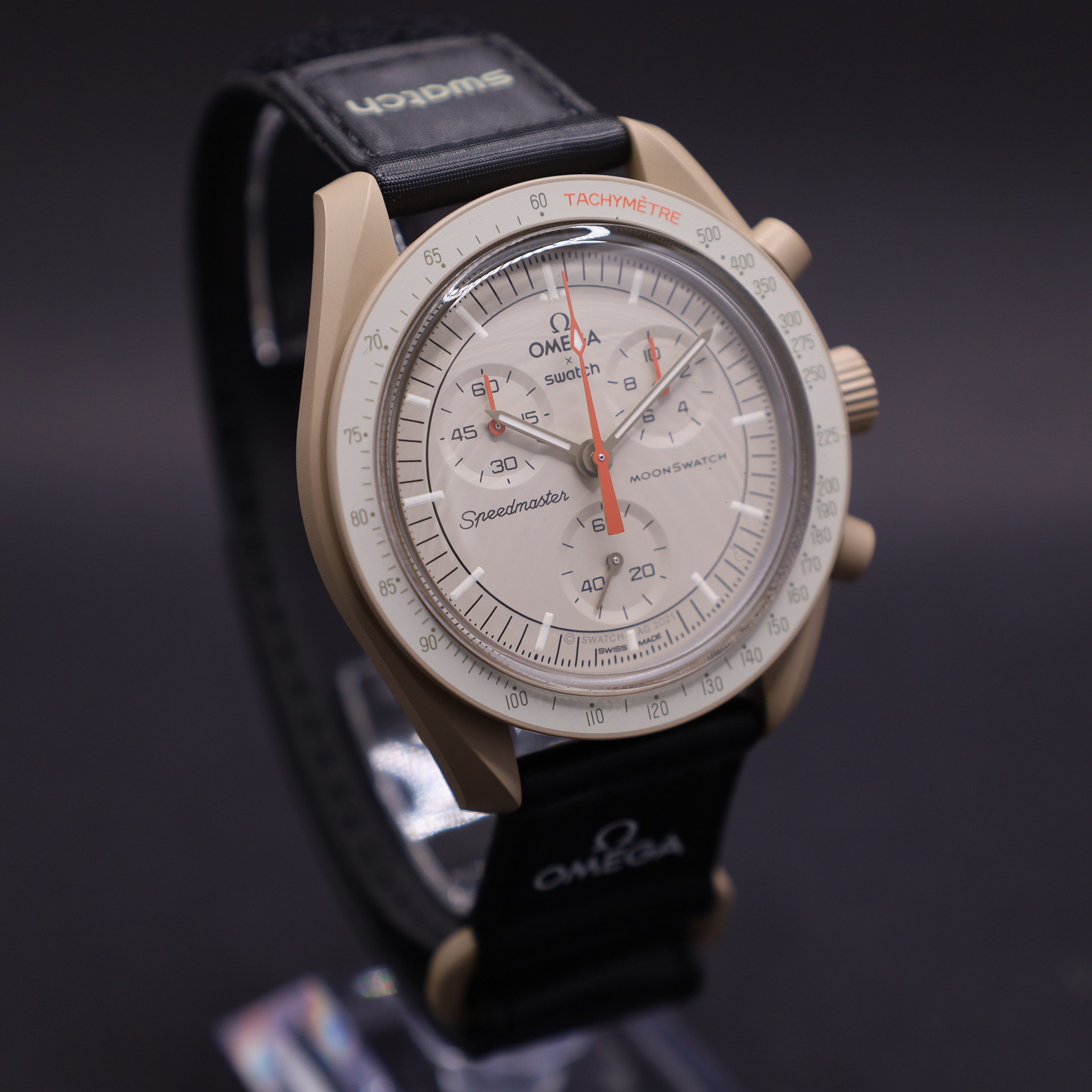 Swatch Chronograph Swatch X Omega Bioceramic Moonswatch Mission To Jupiter – Bild 5 von 5