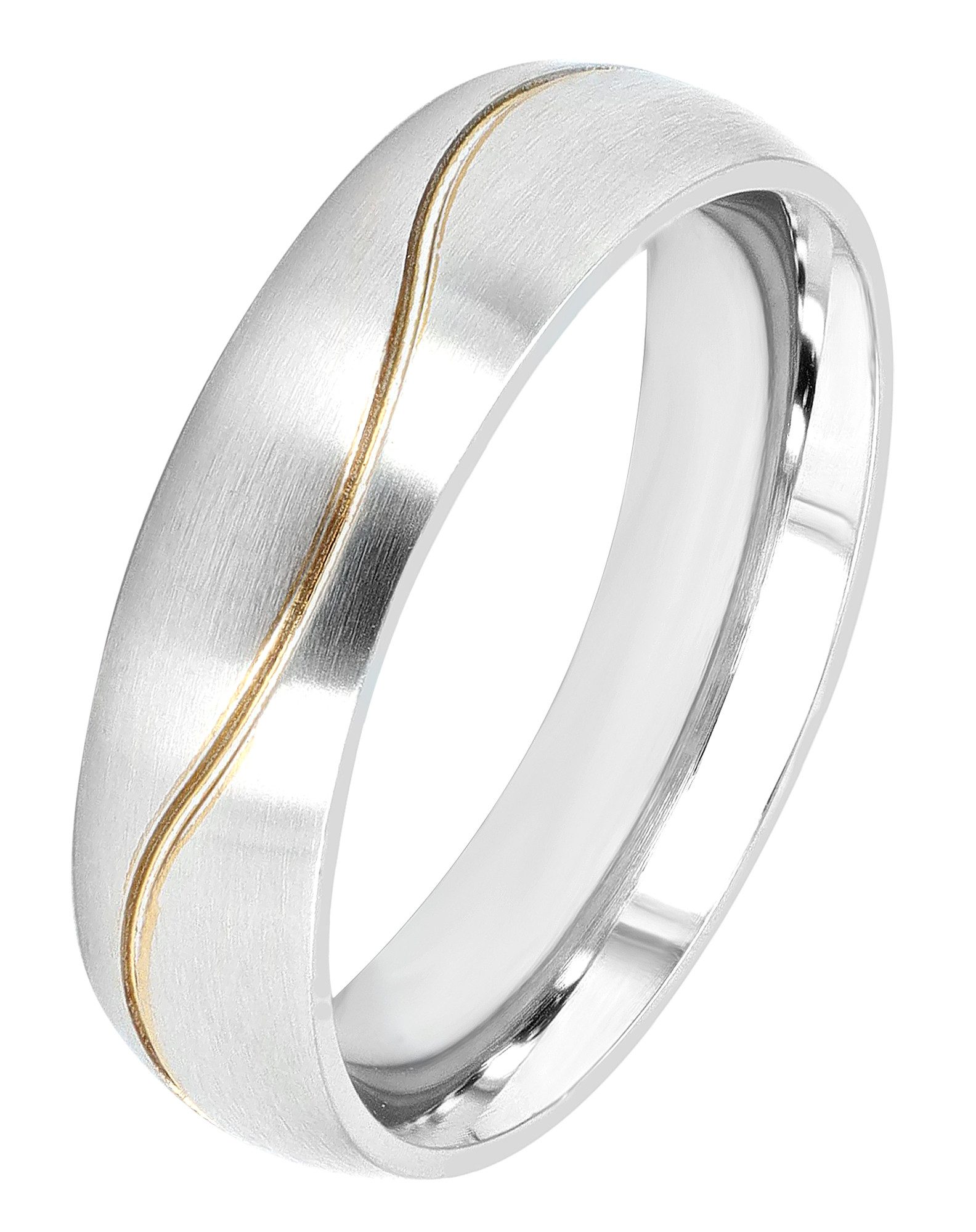Fingerring Herren Ring aus Edelstahl