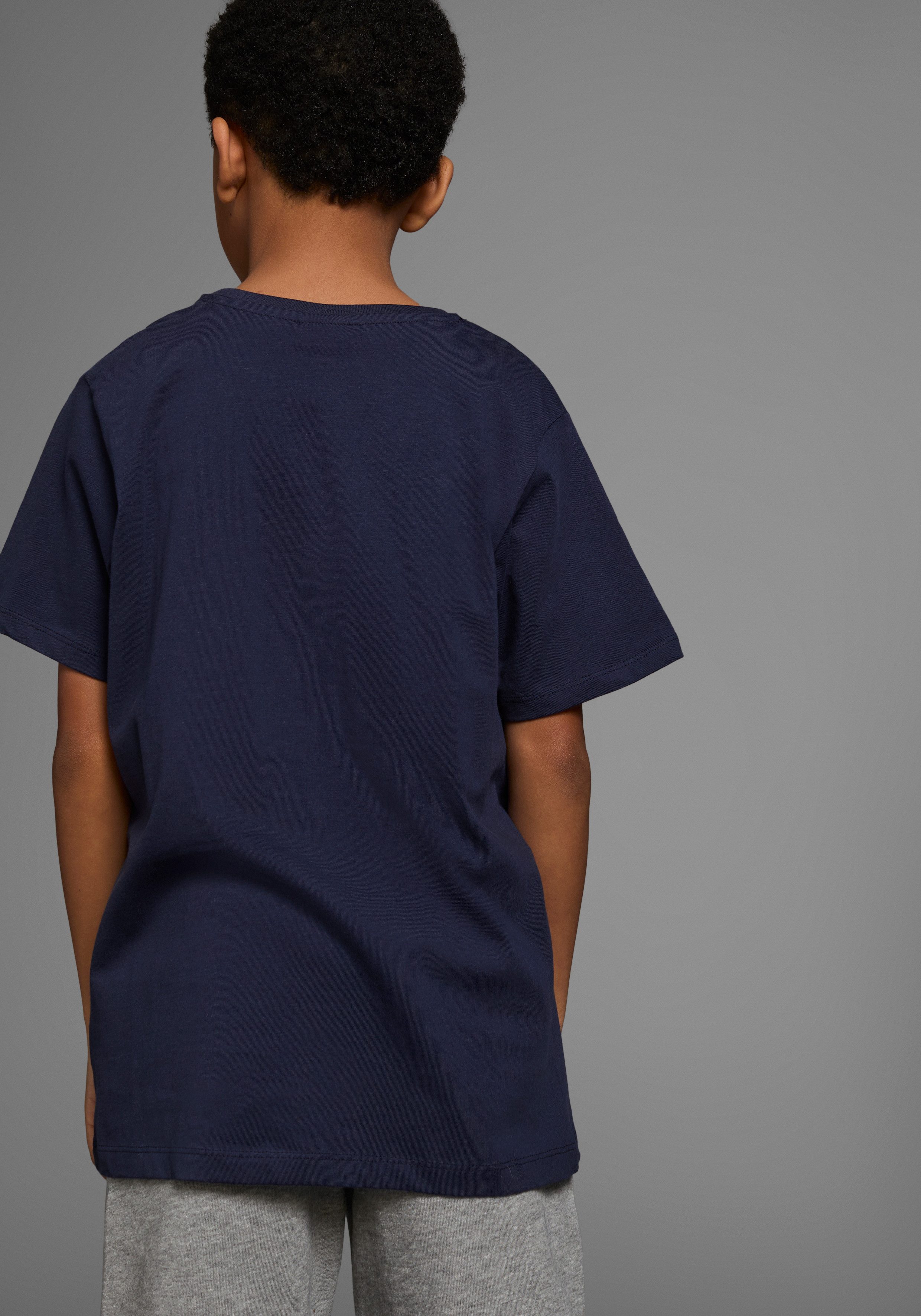 KIDSWORLD T-Shirt & Shorts 2tlg. Set T-Shirt + Sweatshorts (Set, 2-tlg., 2) BIKER-Druck, jedes Teil einzeln tragbar