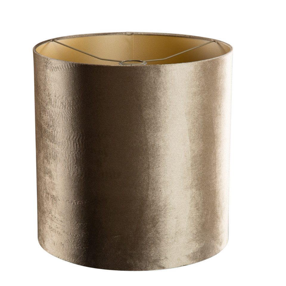 Qazqa Lampenschirm Cilinder velours