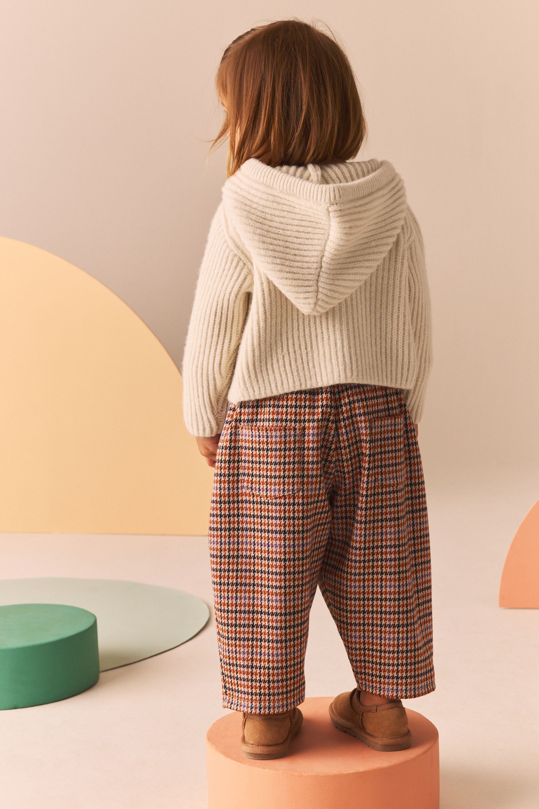 Next Schlupfhose Strukturierte Podgey-Hose (1-tlg) günstig online kaufen