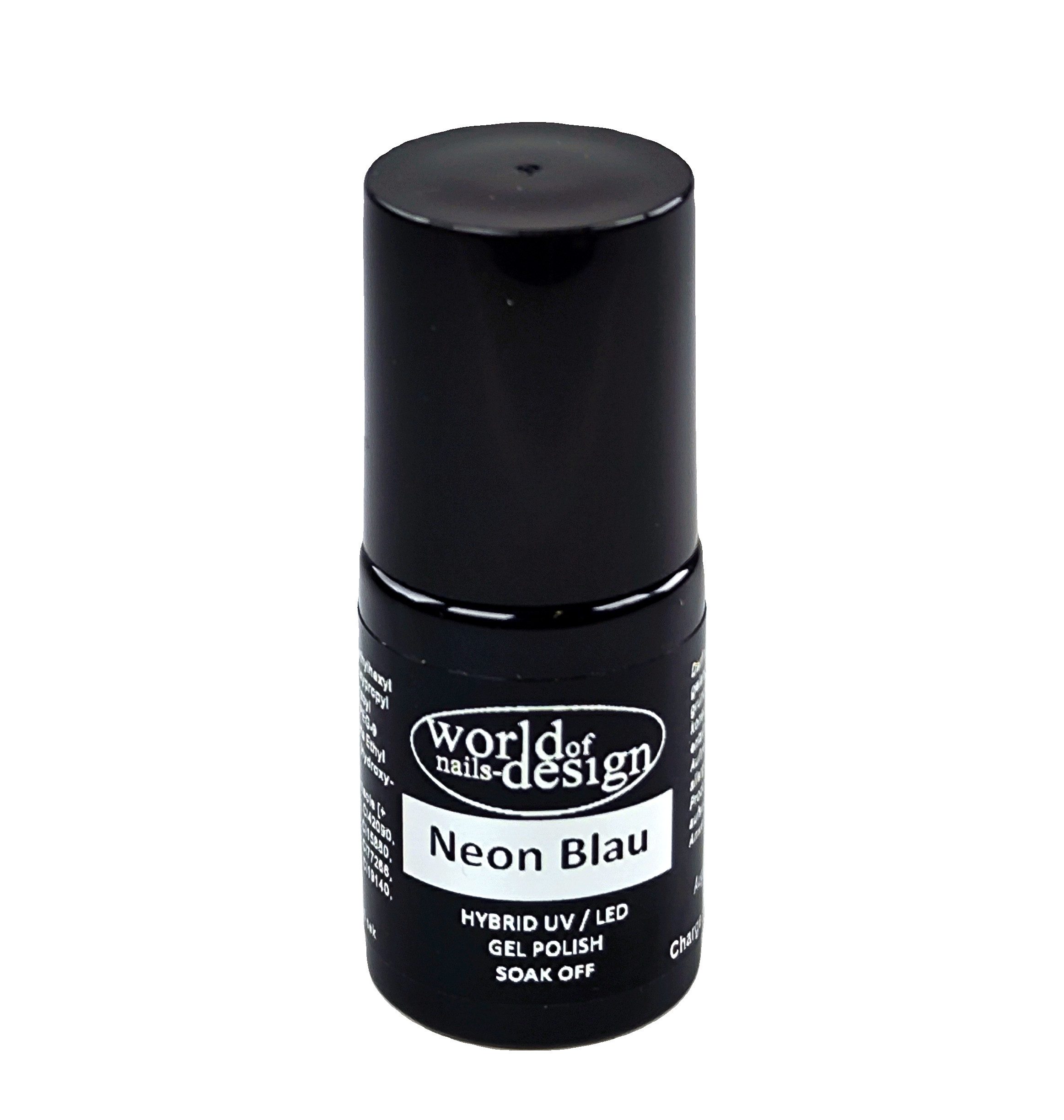 World of Nails-Design Gel-Nagellack UV/LED Hybrid-Lack, Gel-Lack, Gel Polish Neon Edition, leuchtende Neon-Farben