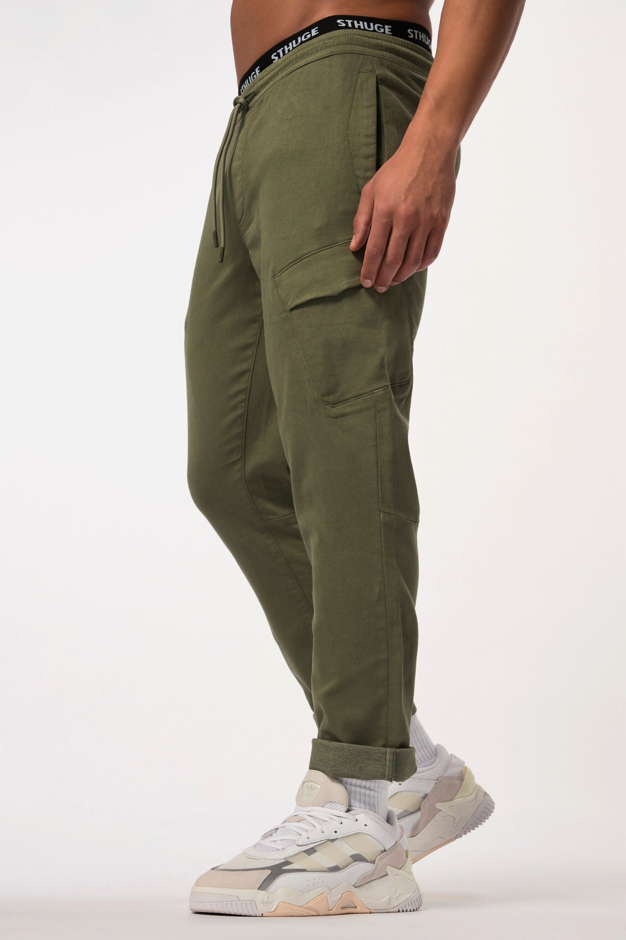 STHUGE Schlupfhose Cargohose FLEXLASTIC® Elastikbund