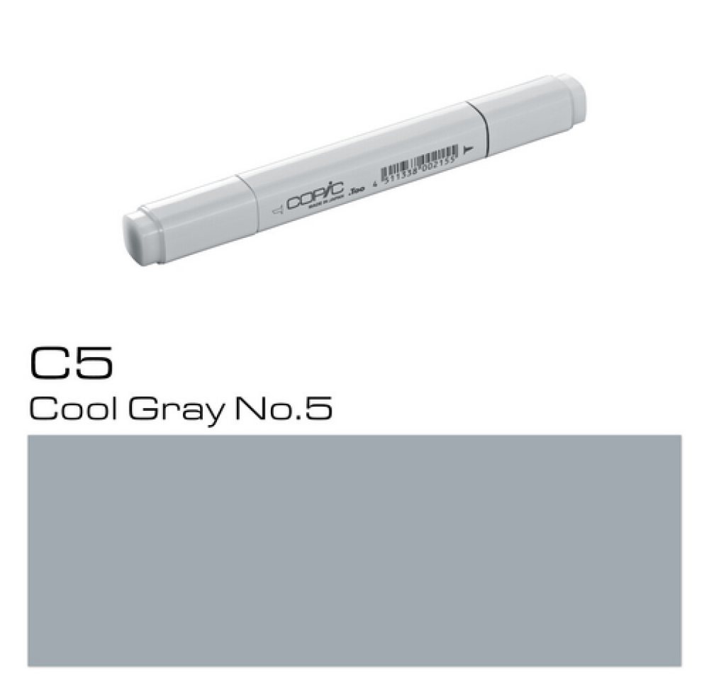 Thumbnail - COPIC Marker Typ C - 5: Layoutmarker in Cool Grey für Grafiker, (1-tlg)