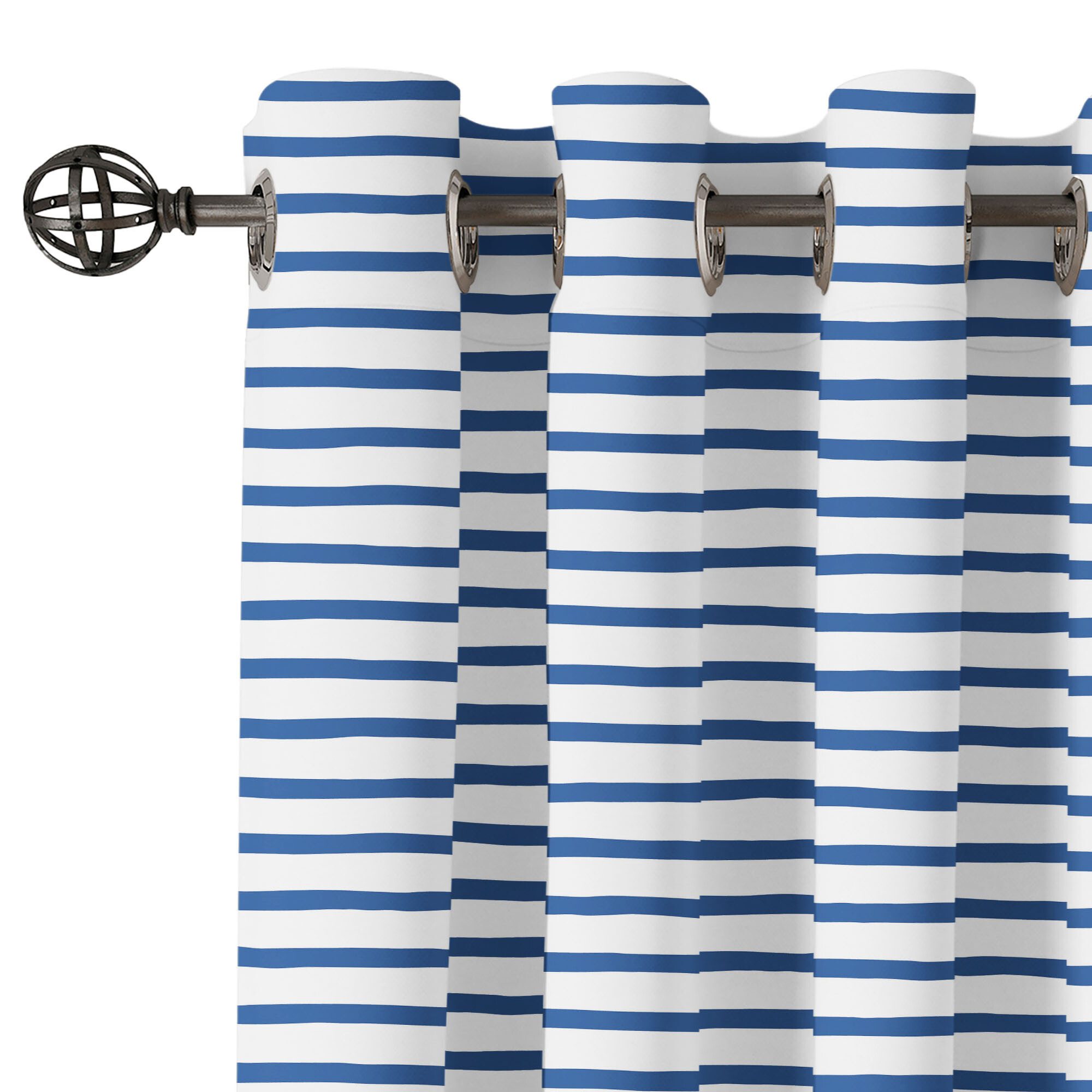 Abakuhaus Gardine Dekorative 2-Panel-Fenstervorhänge für Schlafzimmer Wohnz günstig online kaufen