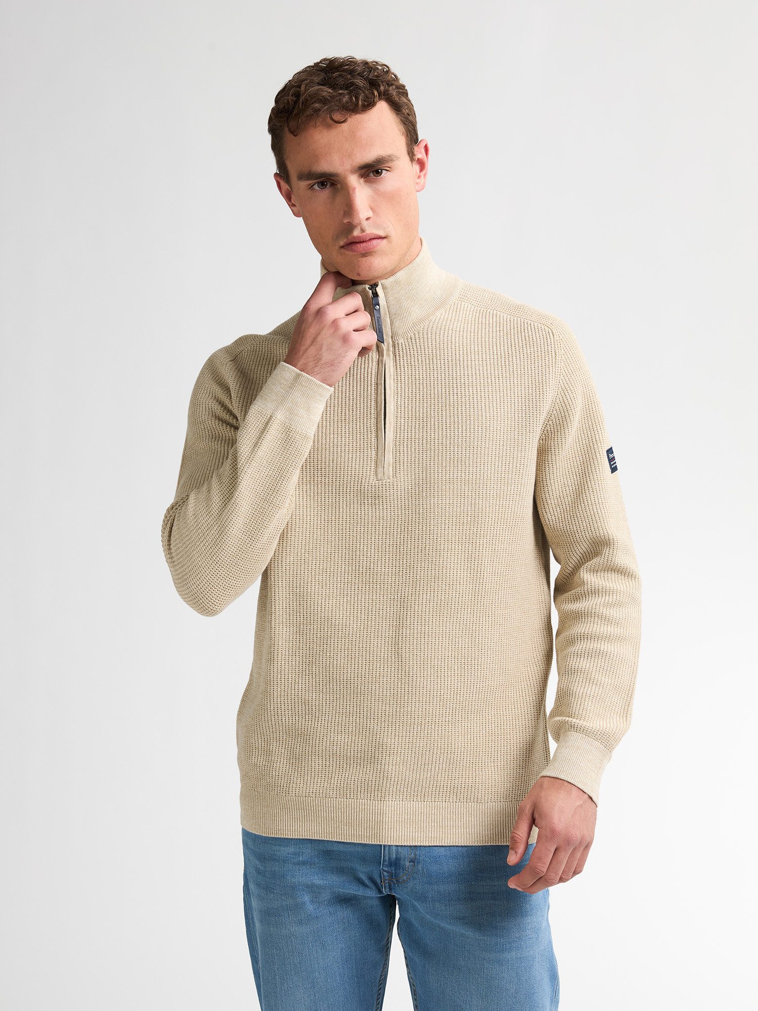 Petrol Industries Strickpullover Pull Zippé Demi-Zip günstig online kaufen